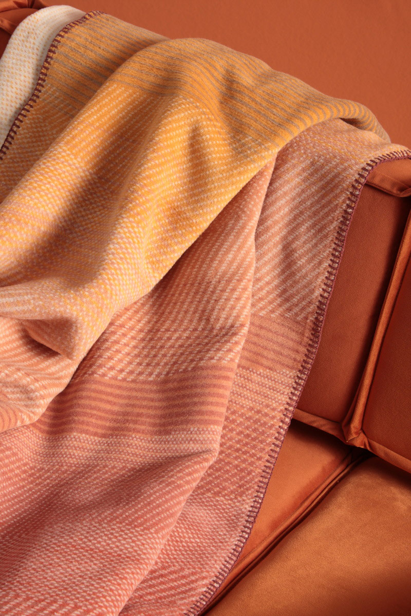 Biederlack Plaid / Decke Sunset Drift