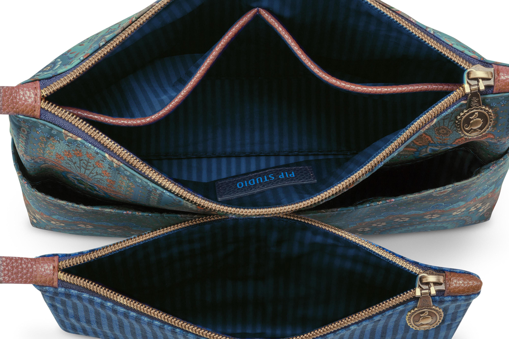 Pip Studio Kosmetiktasche Jabali | blau