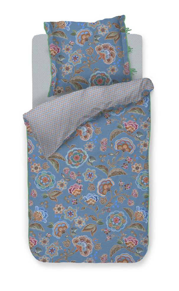 Pip Studio Perkalbettwäsche Matata | blau