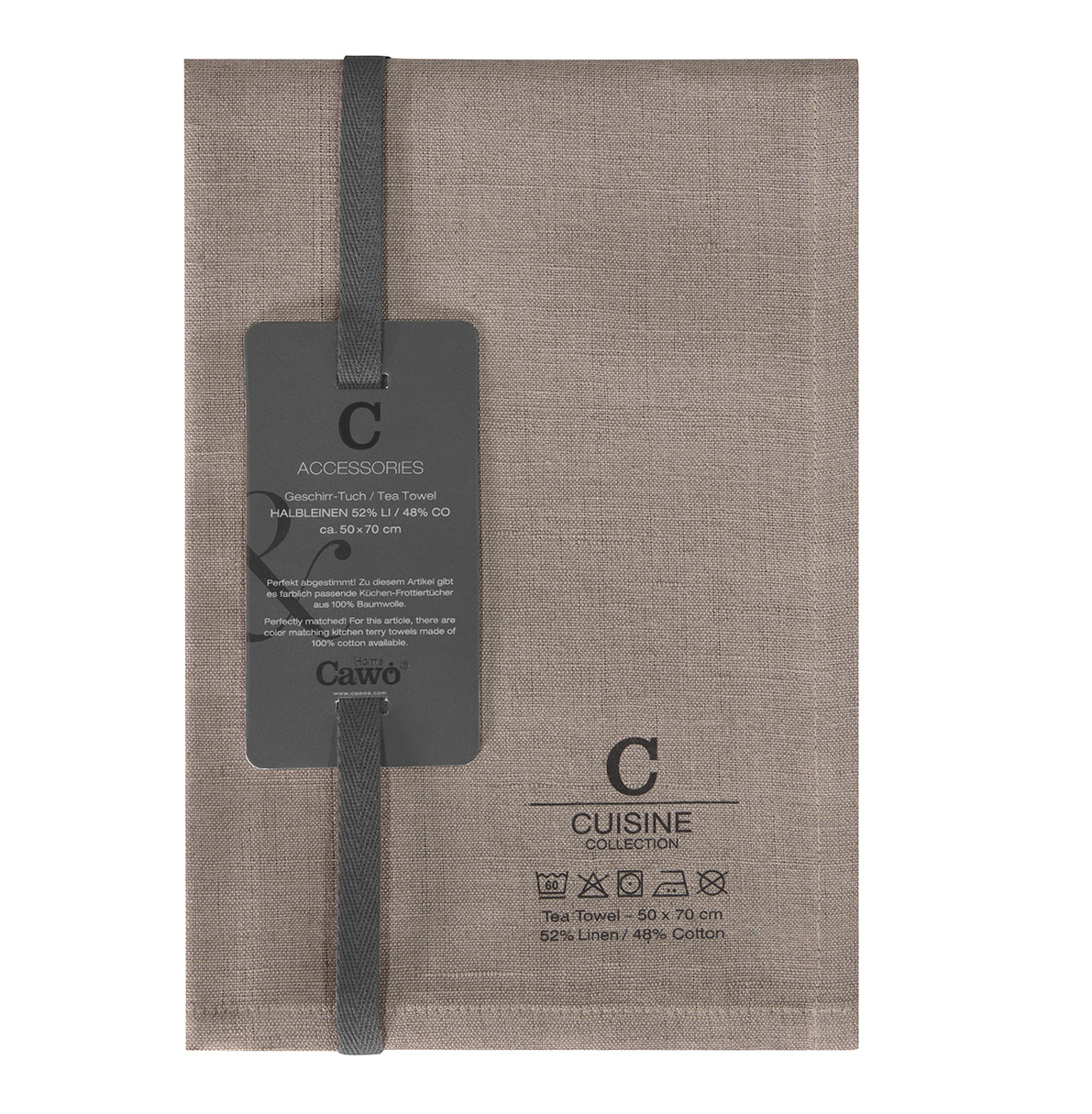 Cawö Geschirrtuch Nature  531 | 33 muskat