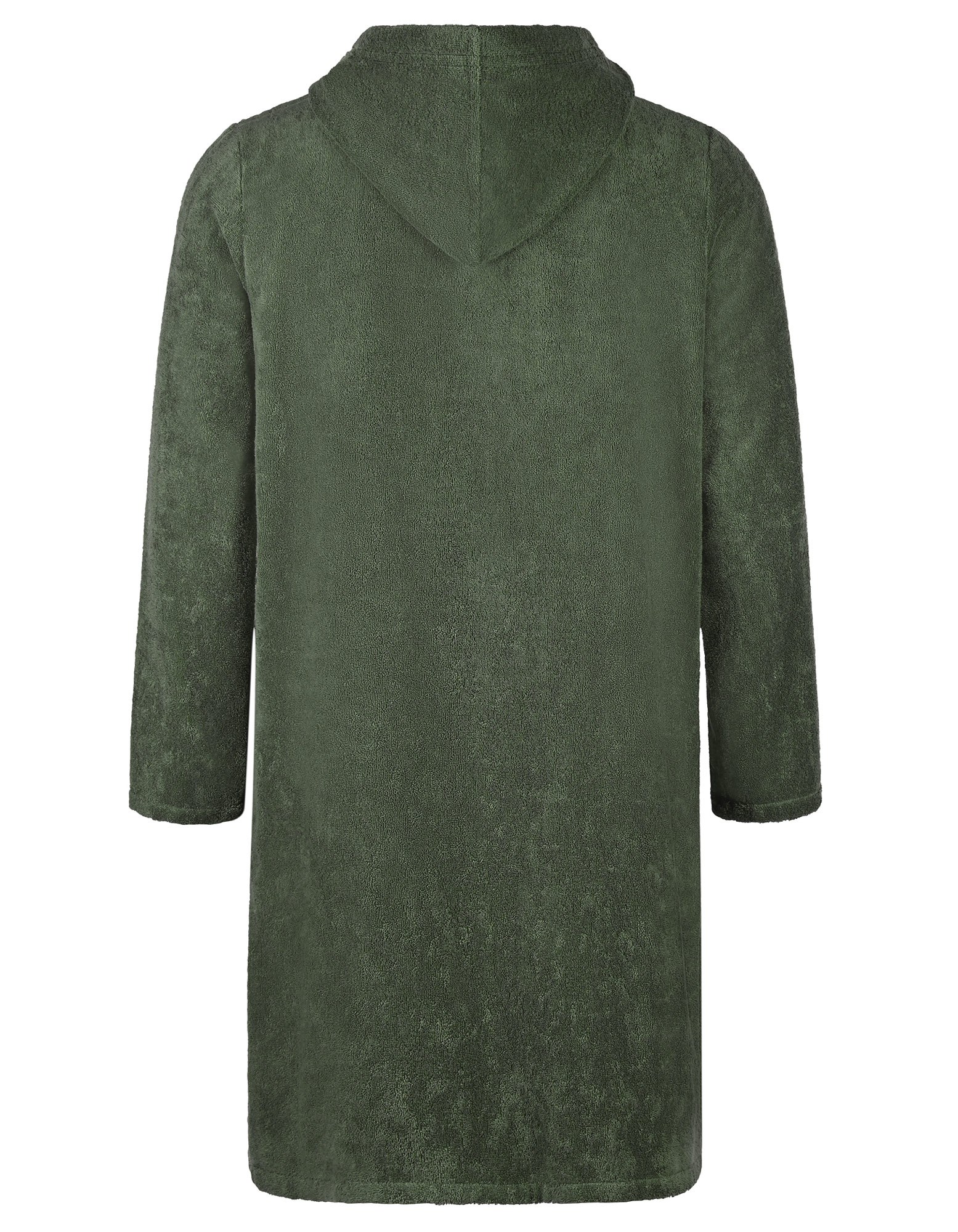 Cawö Herren New Zipper-Bademantel  6516 | 453 field-schwarz