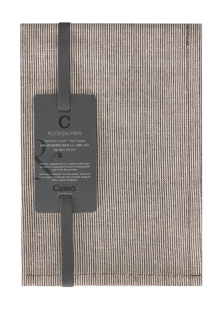 Cawö Geschirrtuch Nature  534 | 30 leinen