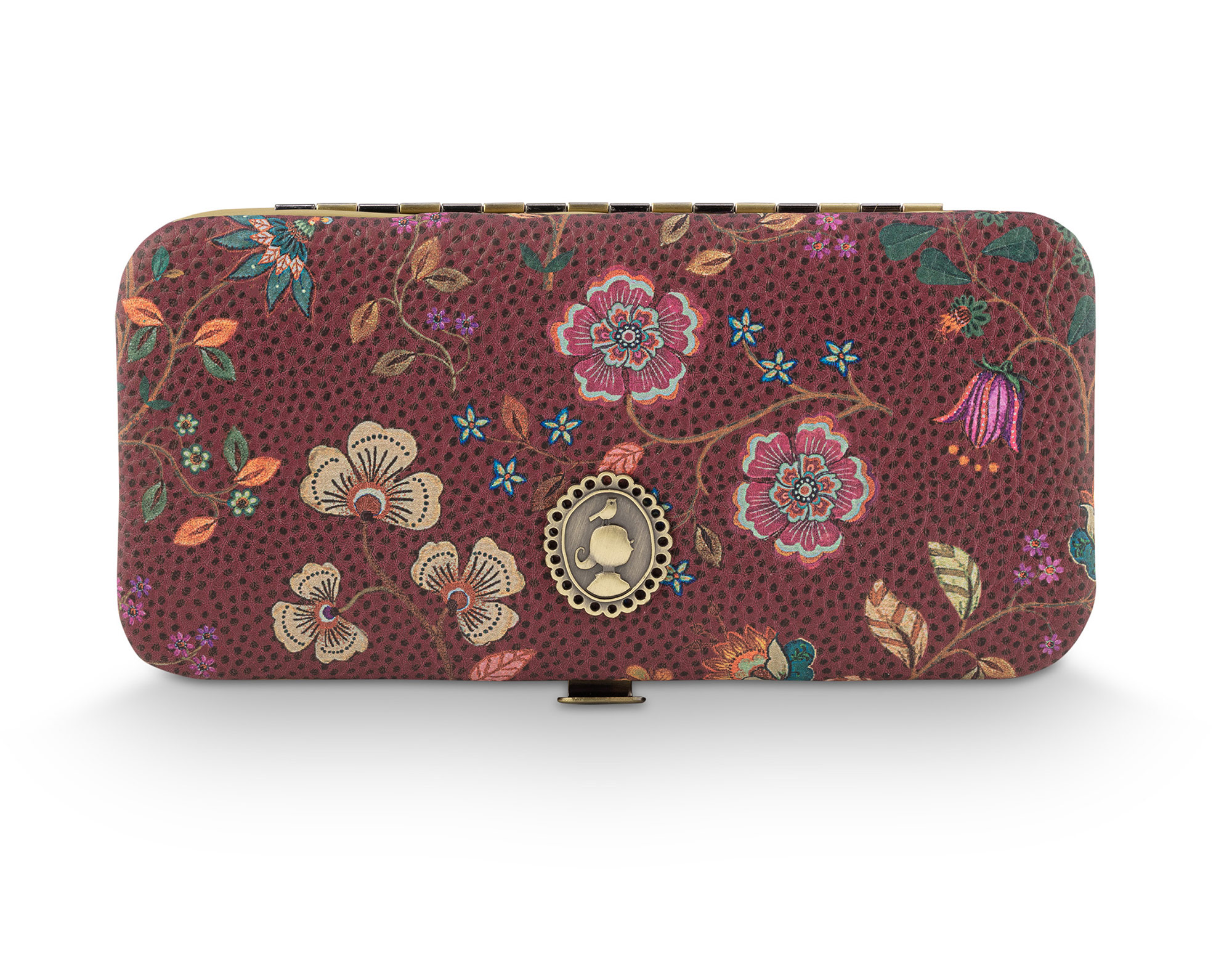 Pip Studio Maniküre Set Flora Bangelore | dark pink