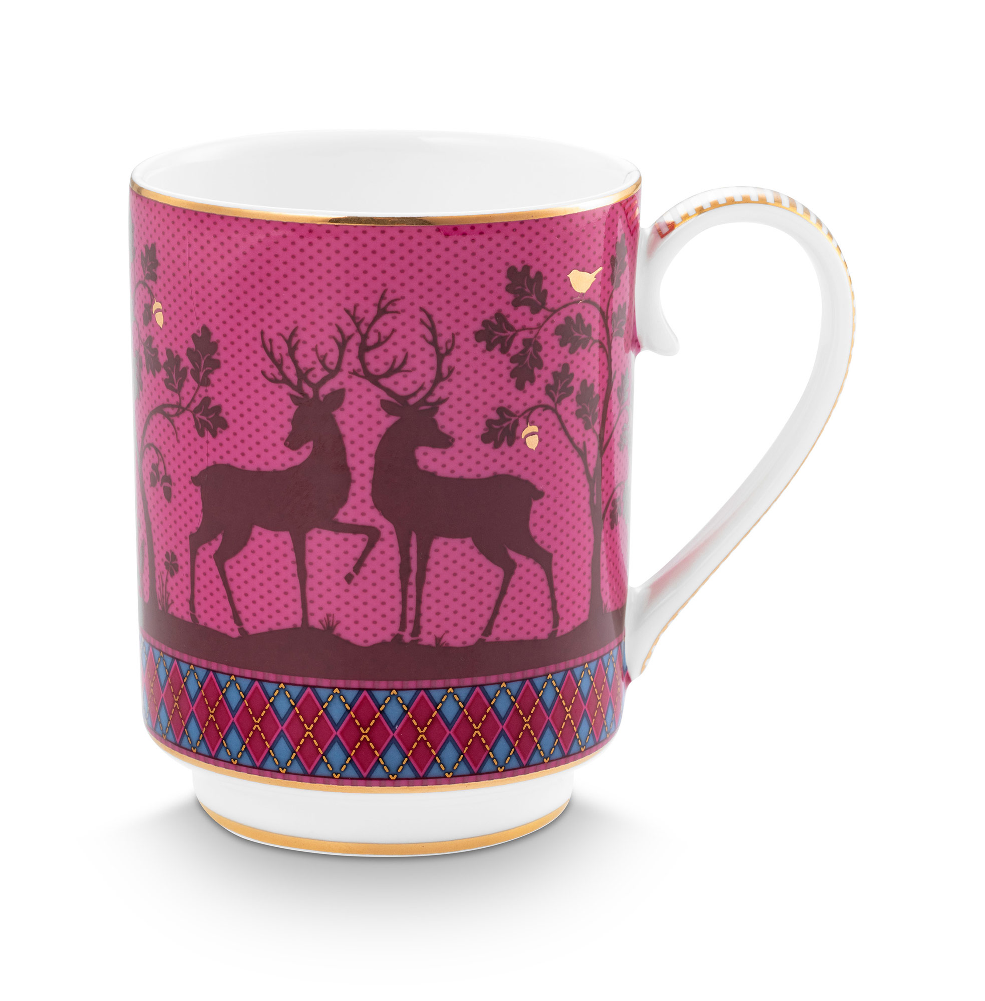 Pip Studio Becher gross Deerest Darling | Pink