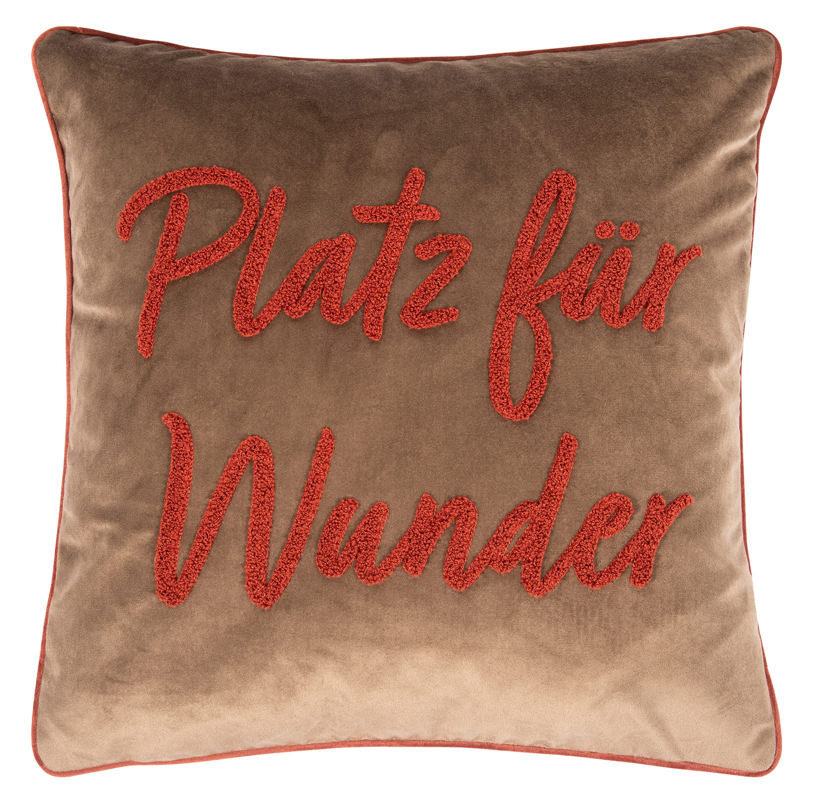 Pad Kissenhülle Letters | stone-rust