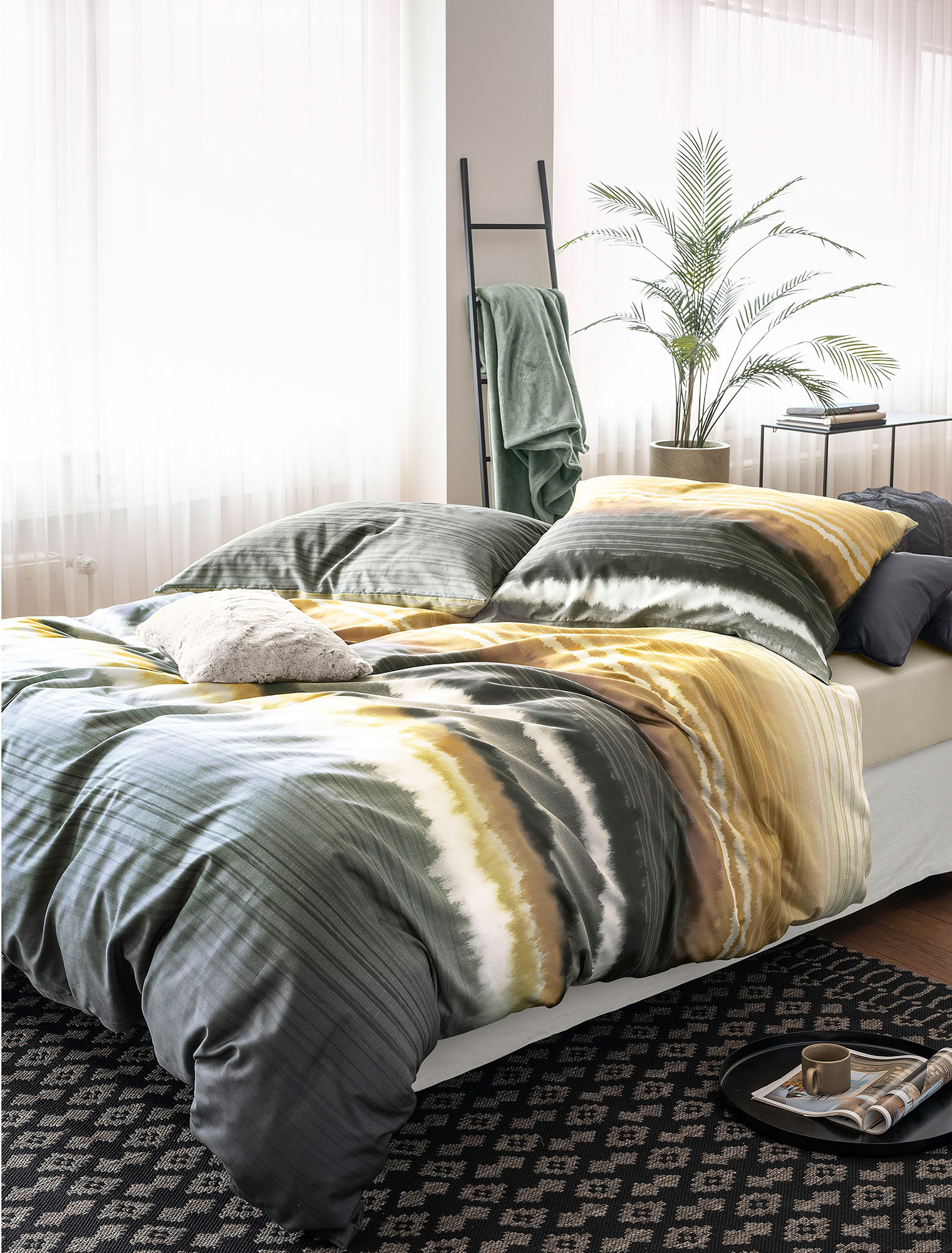 Irisette Mako Satinbettwäsche Sky 8505 | 30 grün