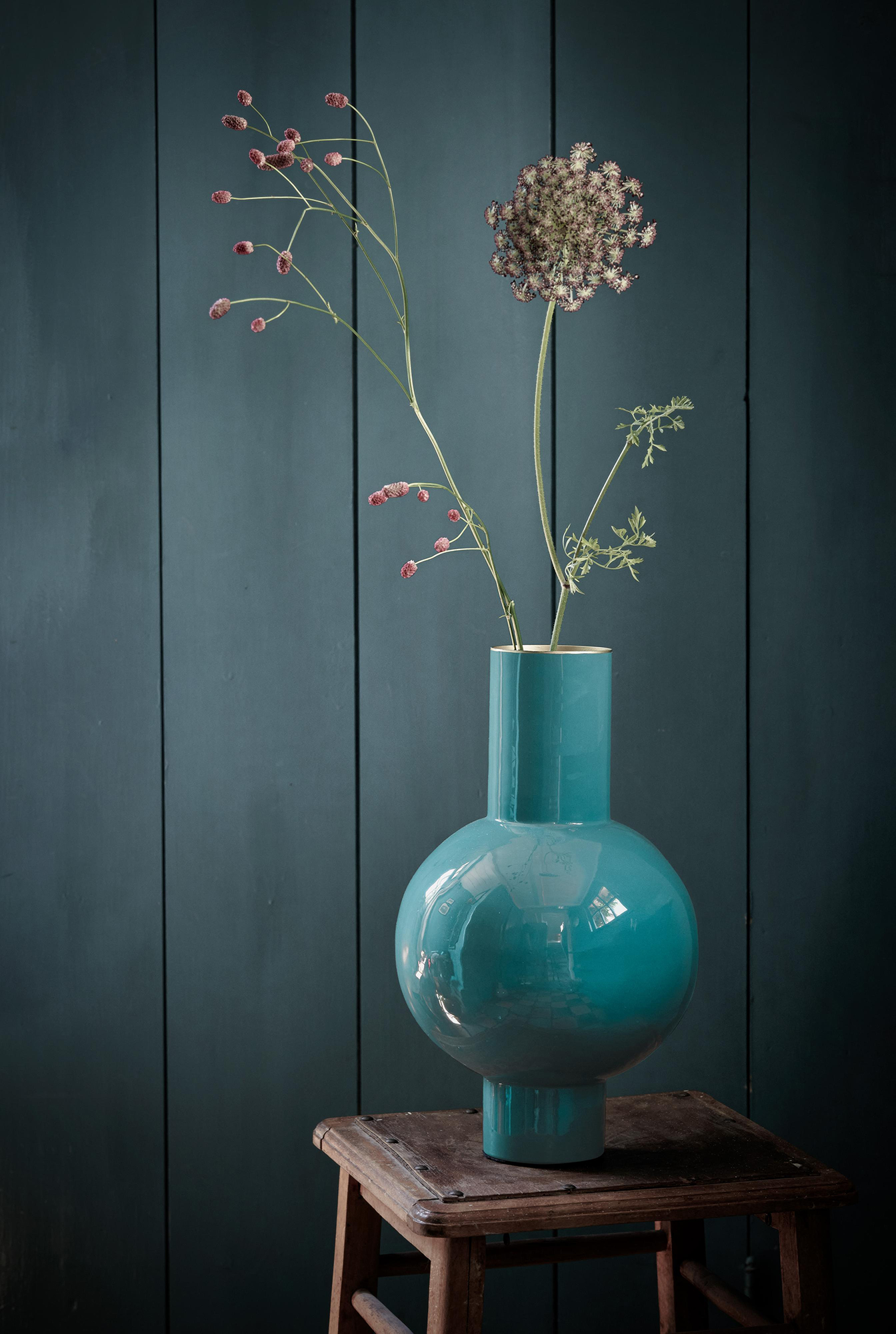 Pip Studio Vase medium Home Accessories | Dunkelgrün
