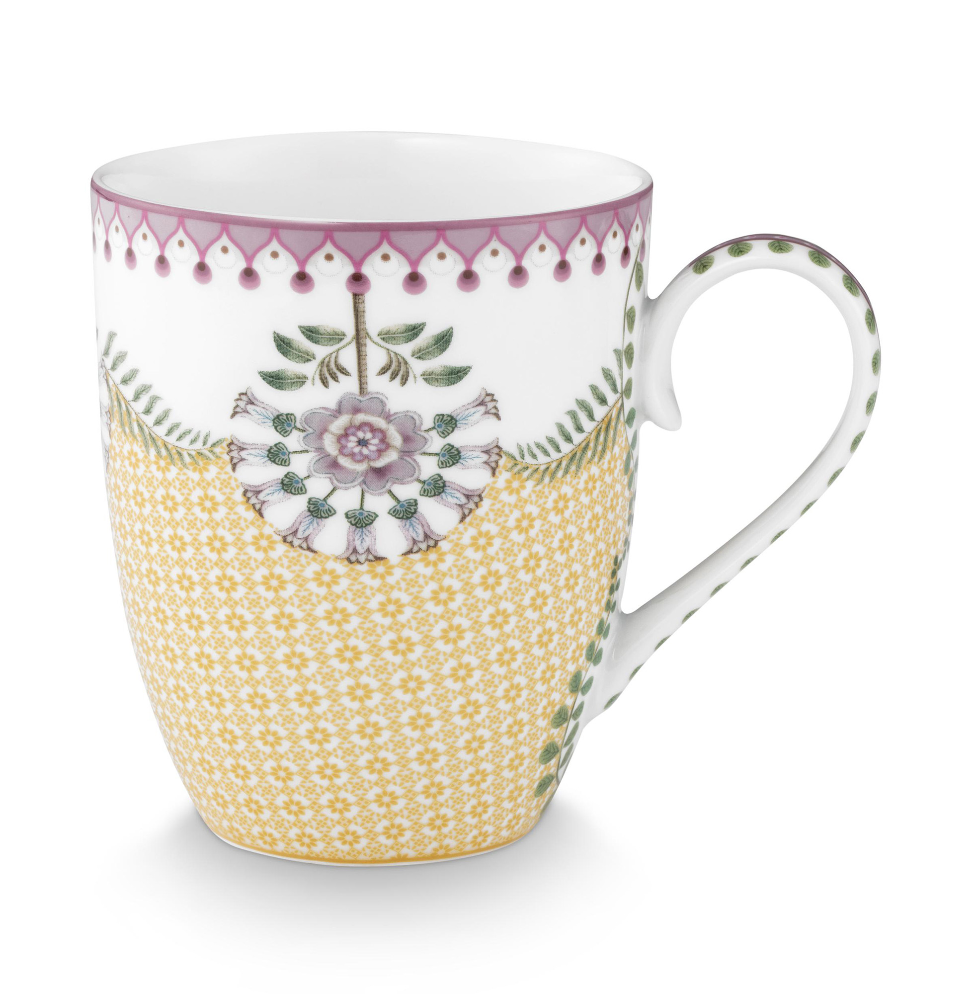 Pip Studio Tasse gross Lily & Lotus | Yellow