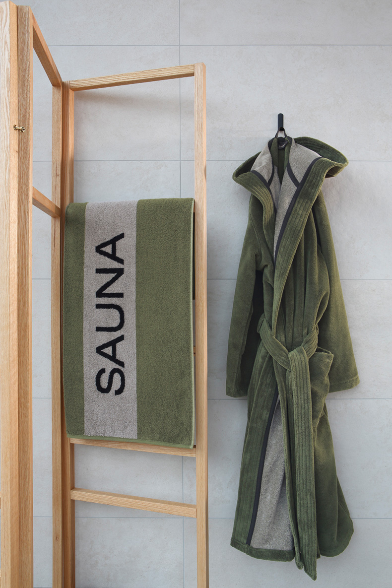 Cawö Herren Kapuze-Bademantel  843 | 47 field