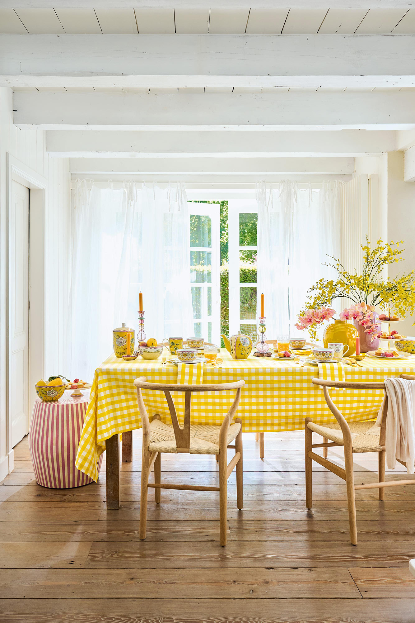 Pip Studio Petit Four Teller Lily & Lotus | Yellow