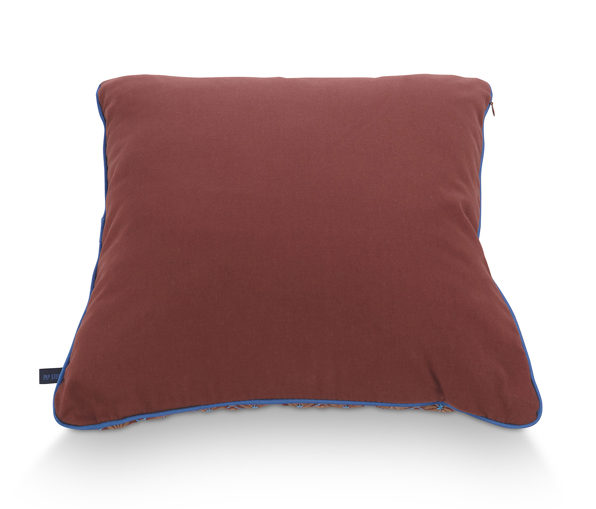 Pip Studio Zierkissen Giyani Embroidery | blau