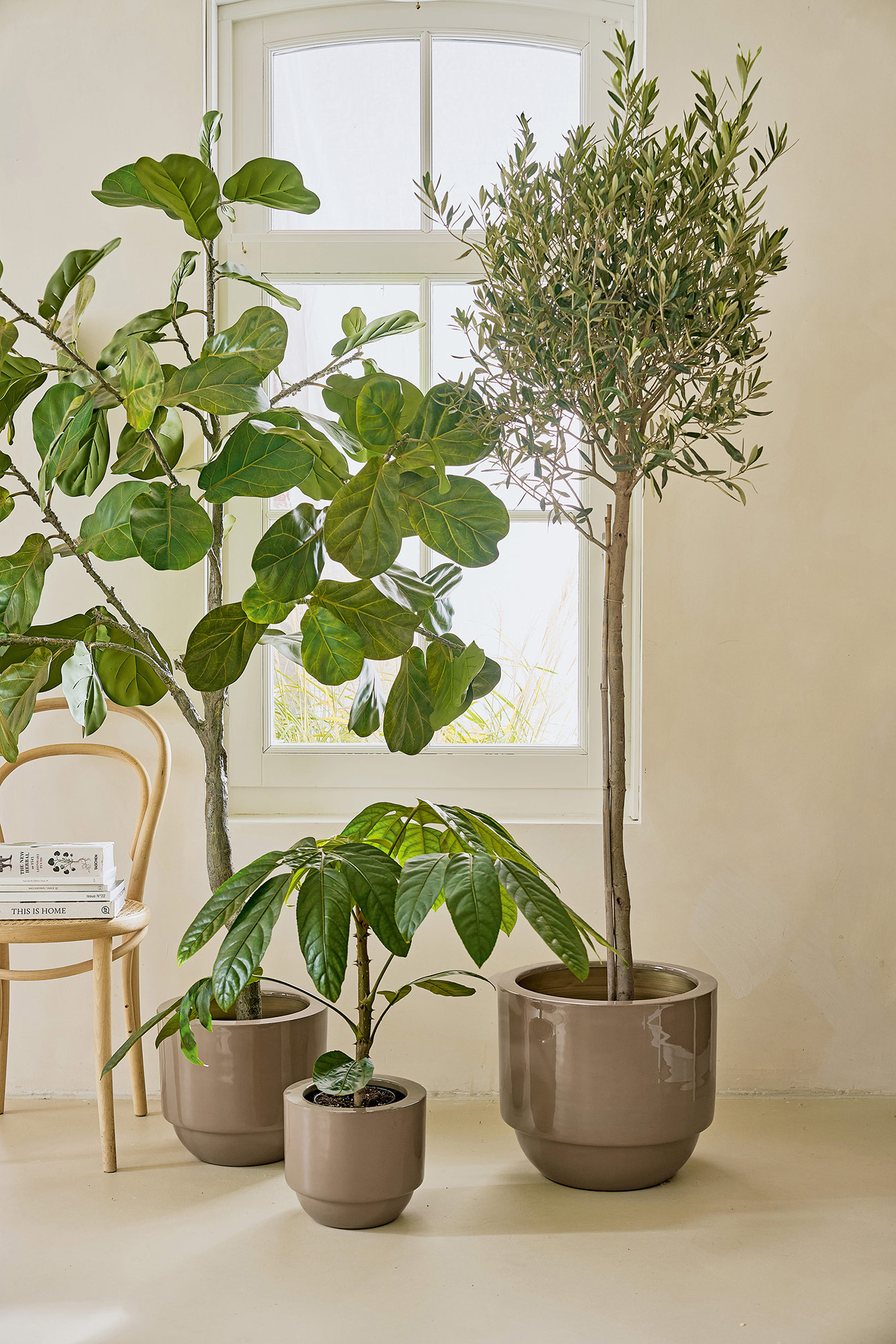 Pip Studio Blumentopf | khaki