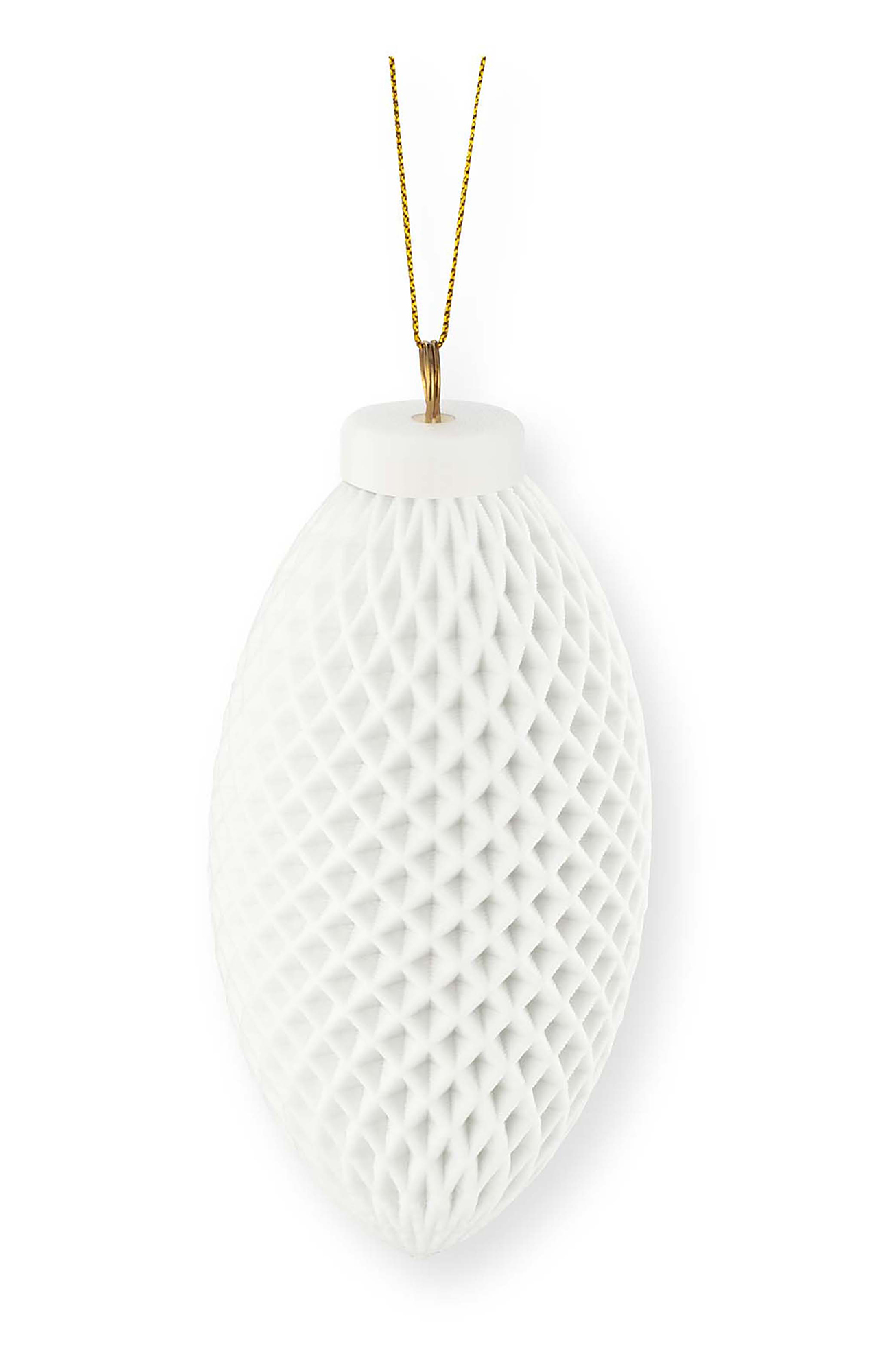 vtwonen Porzellan-Weihnachtskugel Christmas | Waffle