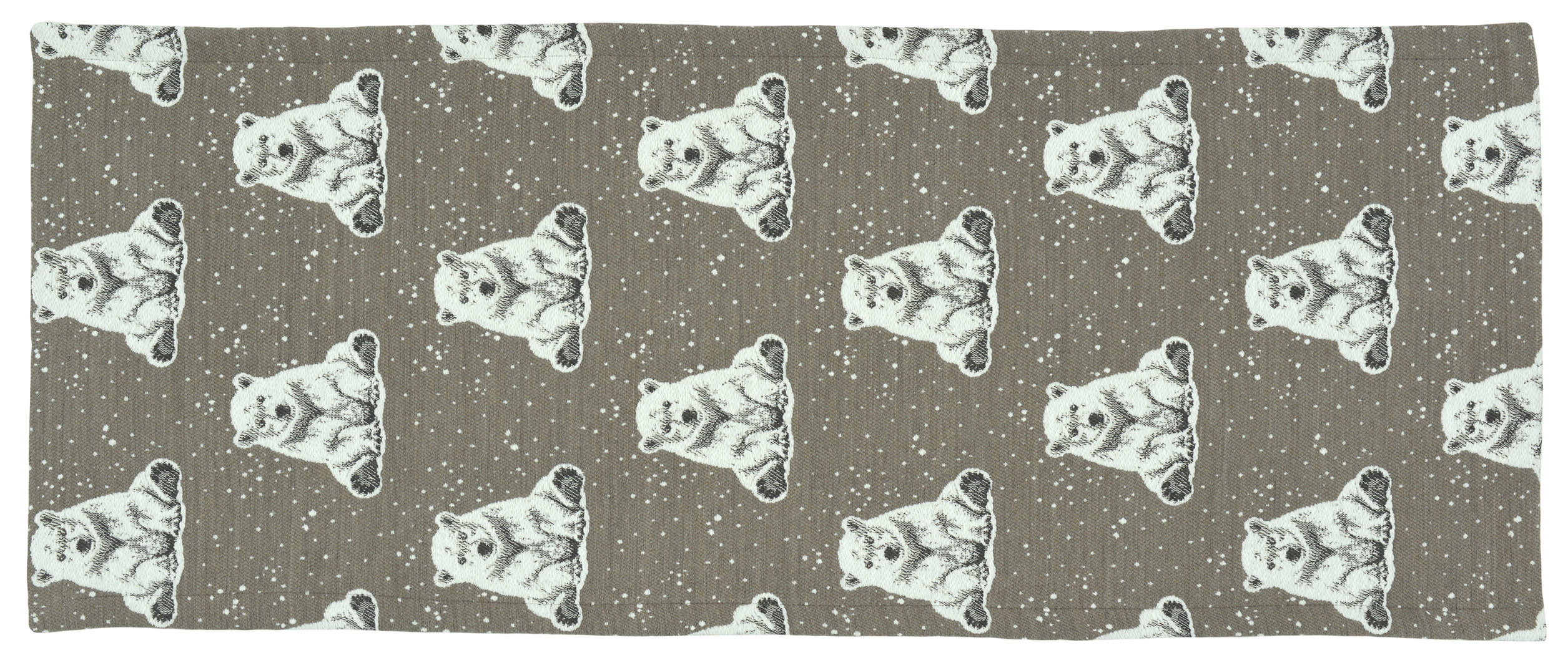 Sander Tischläufer Boreas | 27 taupe