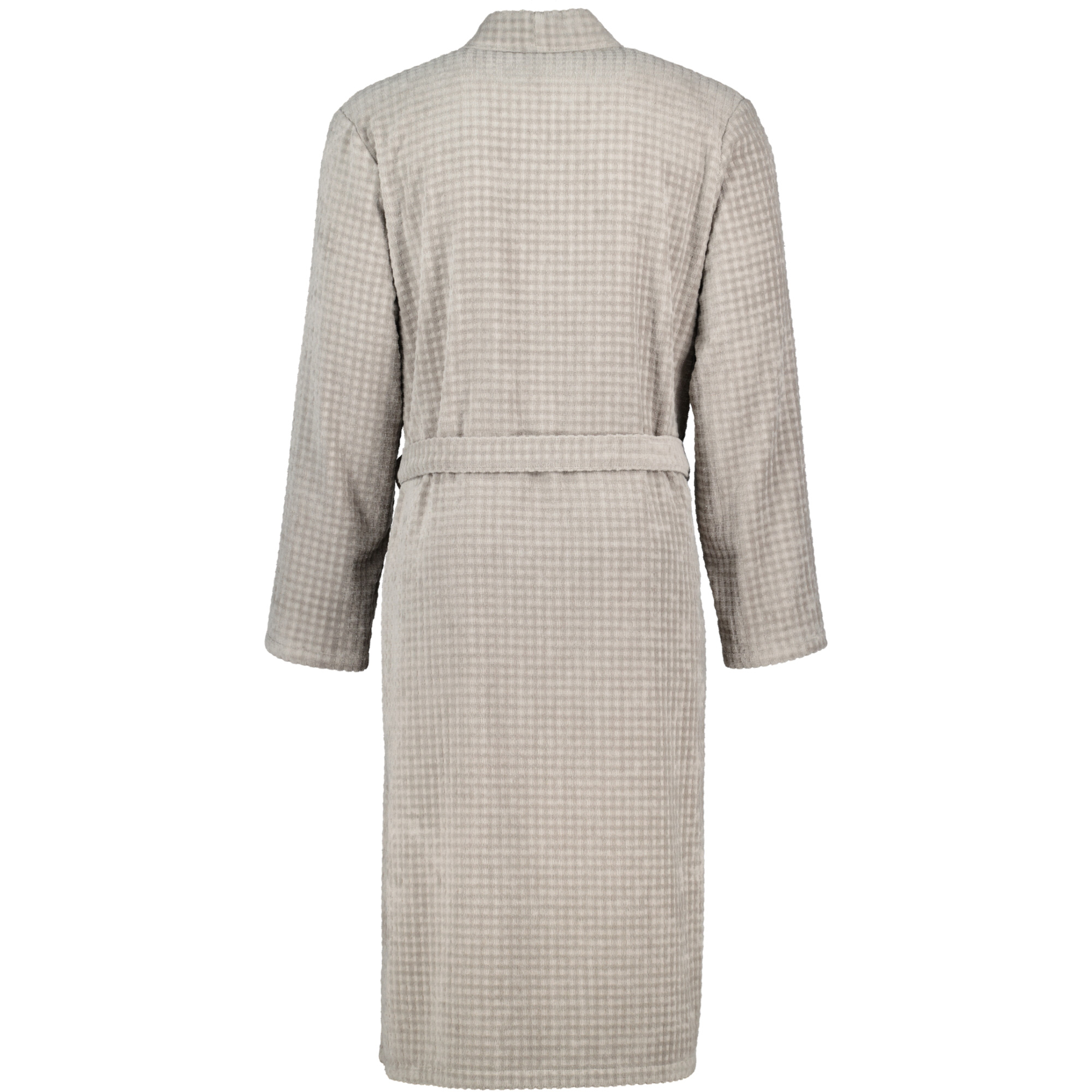 Cawö Herren Kimono-Bademantel 5508 | 779 graphit