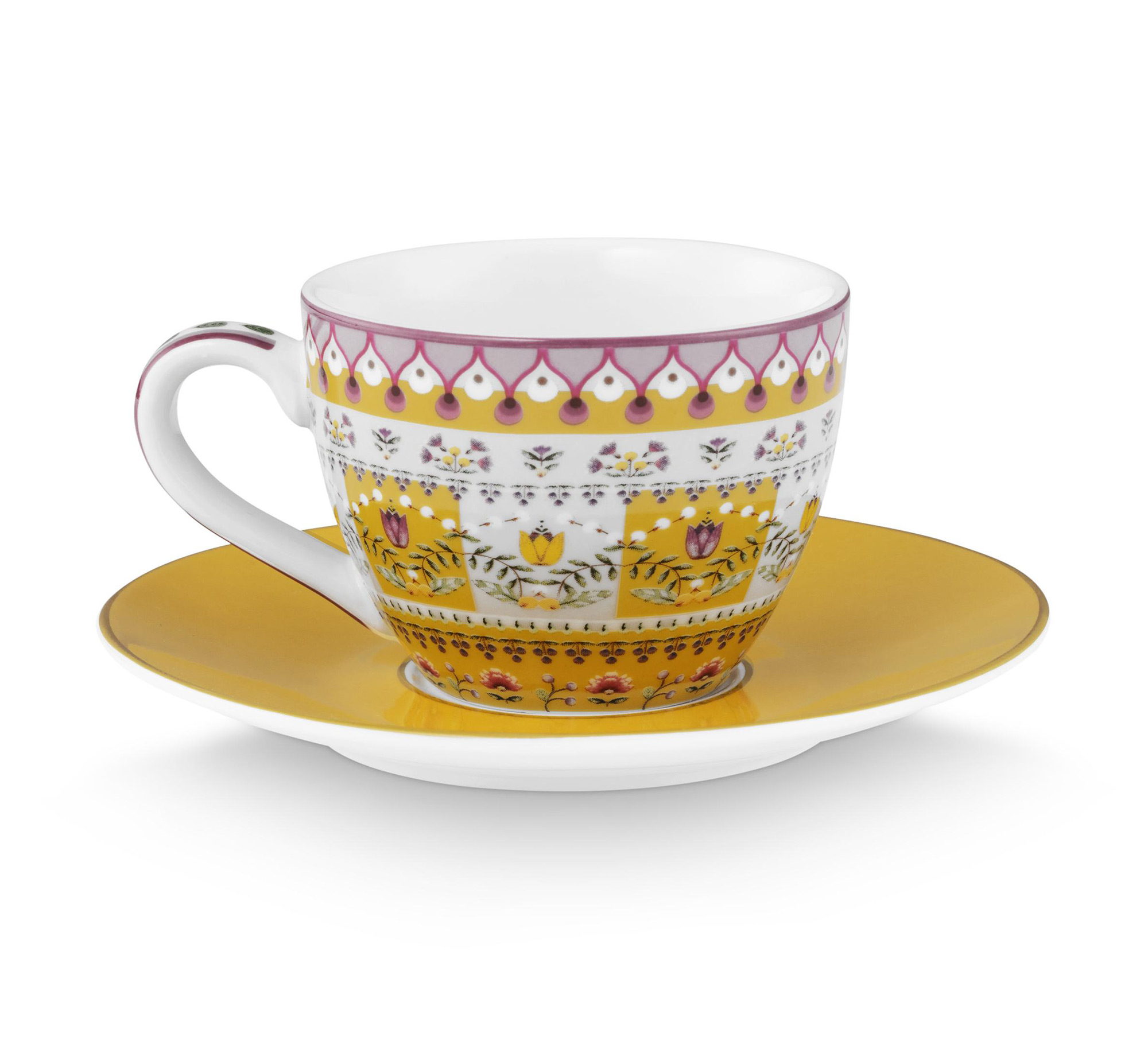 Pip Studio Espressotasse & Untertasse Lily & Lotus | Yellow