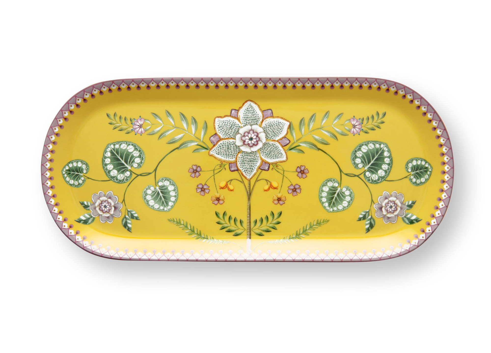 Pip Studio Tortenteller Lily & Lotus | Yellow
