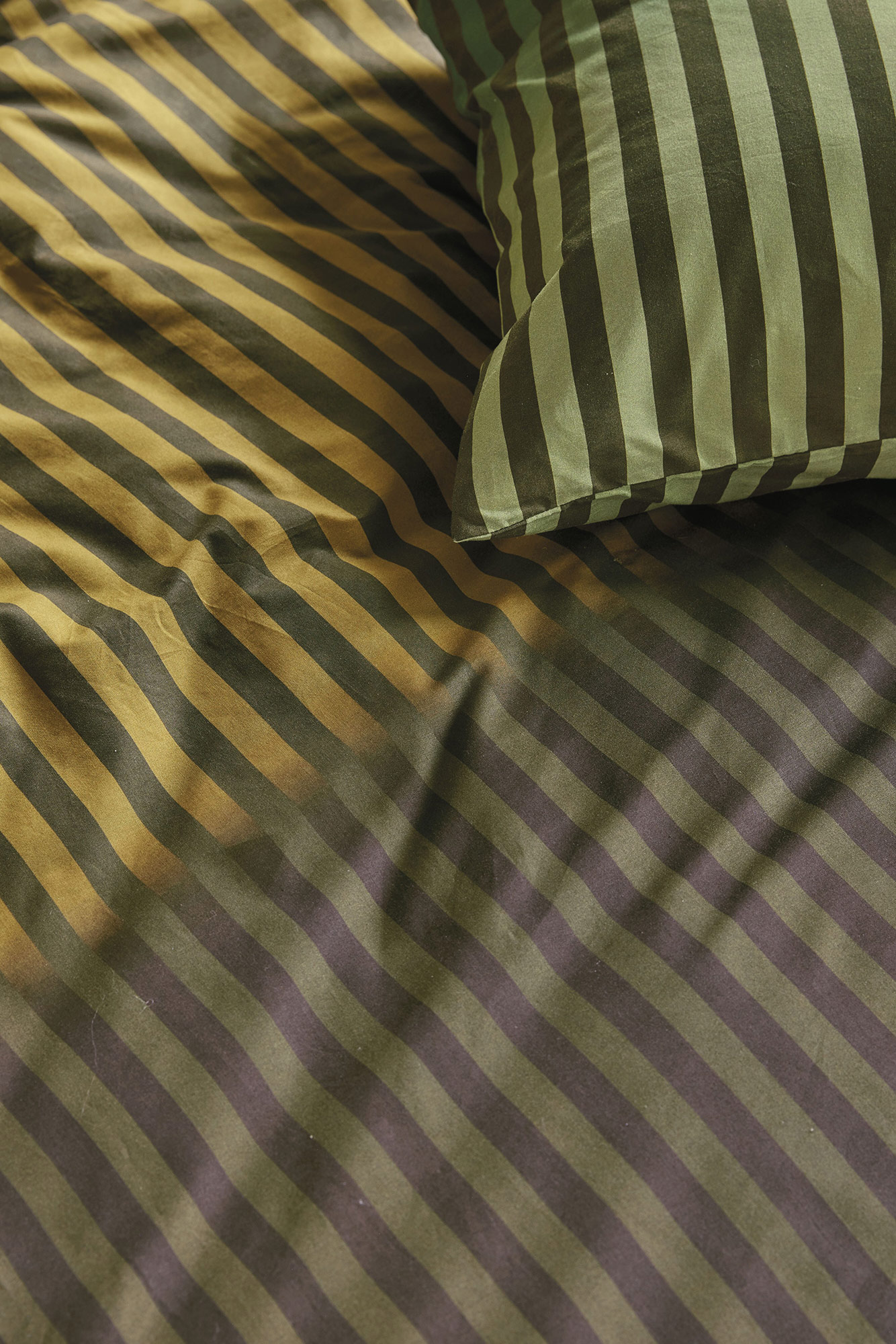 Beddinghouse Baumwoll-Bettwäsche Jonah | Grün