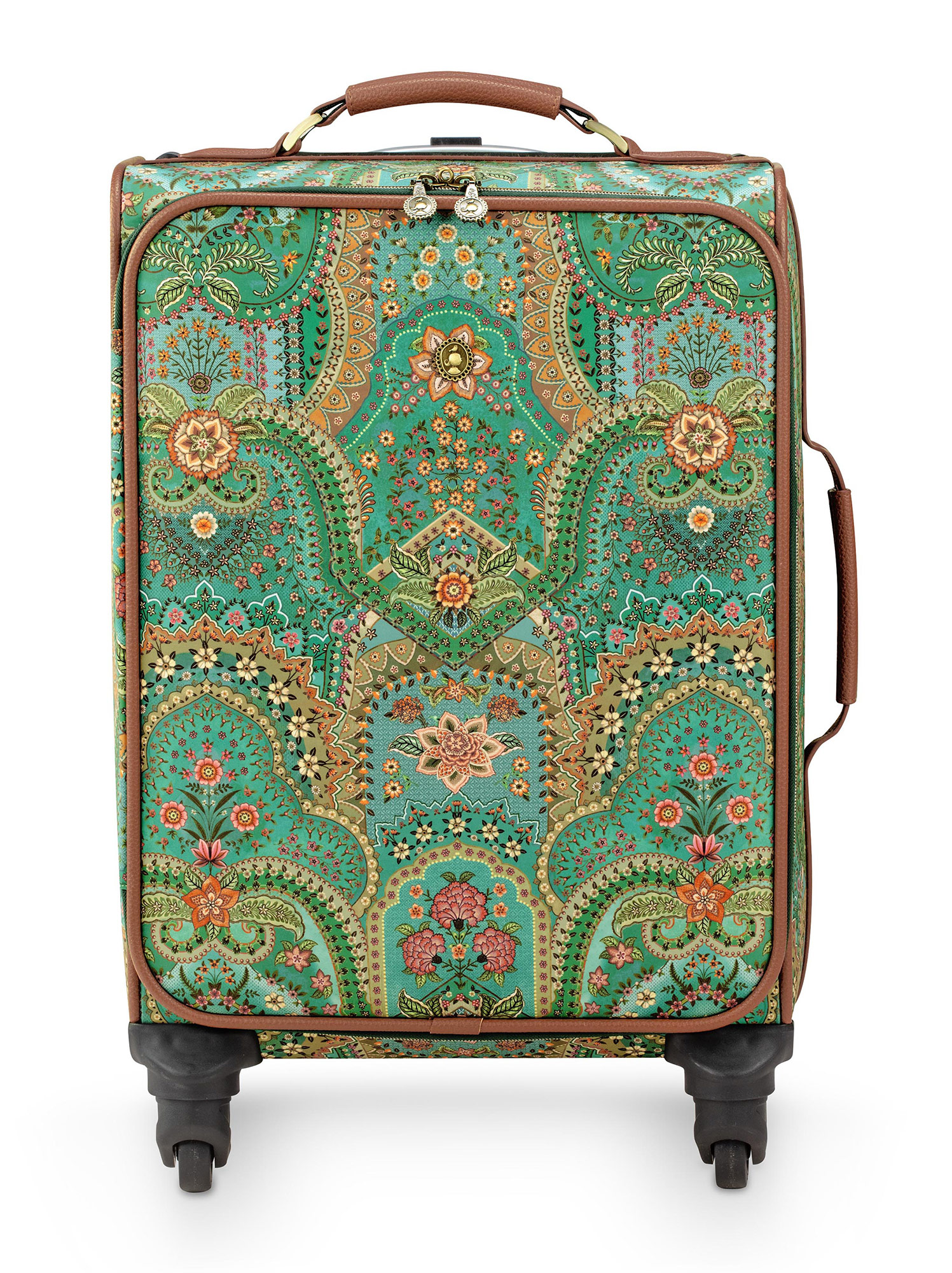 Pip Studio Handgepäck Koffer / Trolley Jabali | grün