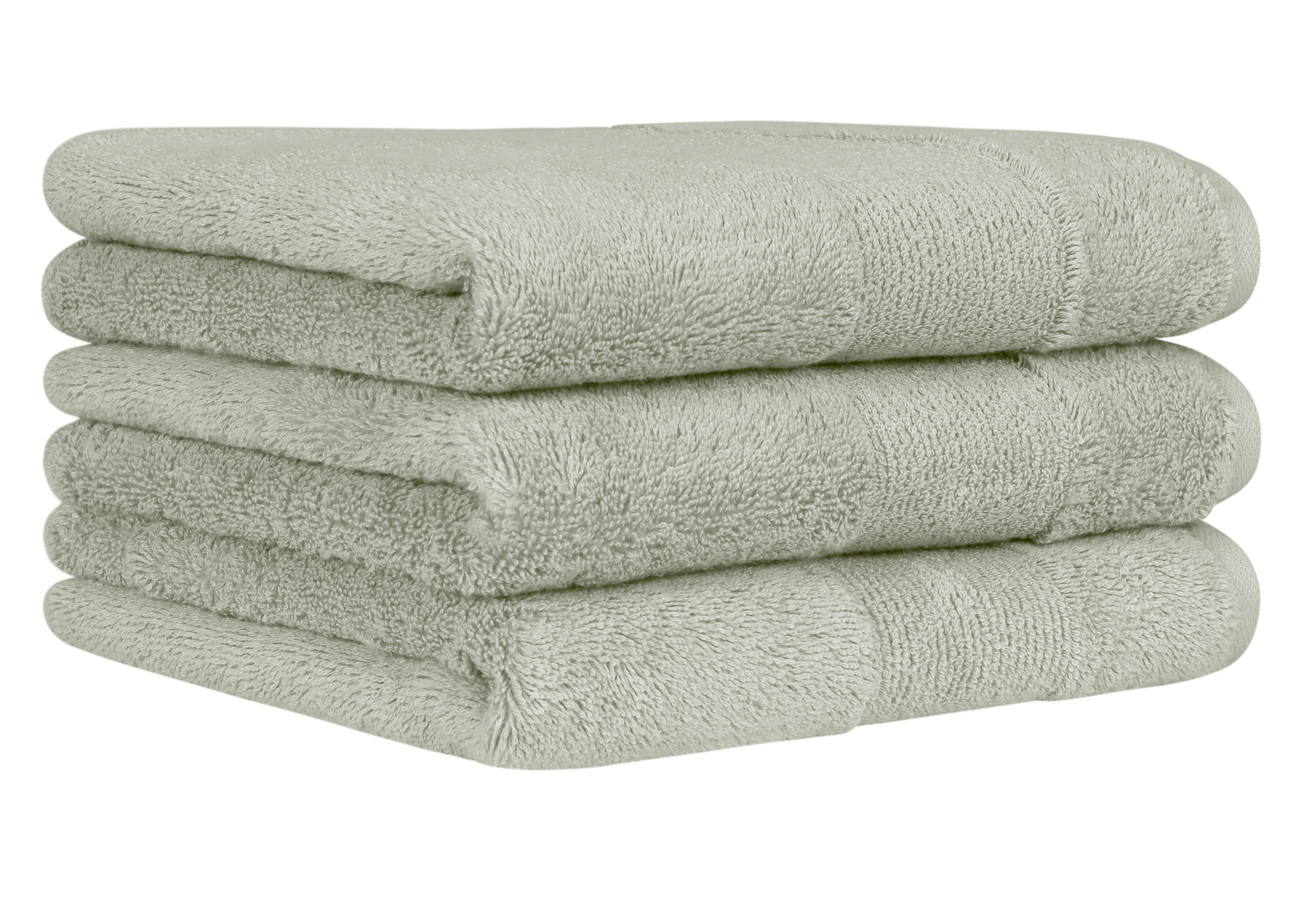 Cawö Handtuch The Luxury 5000 | 434 seegras