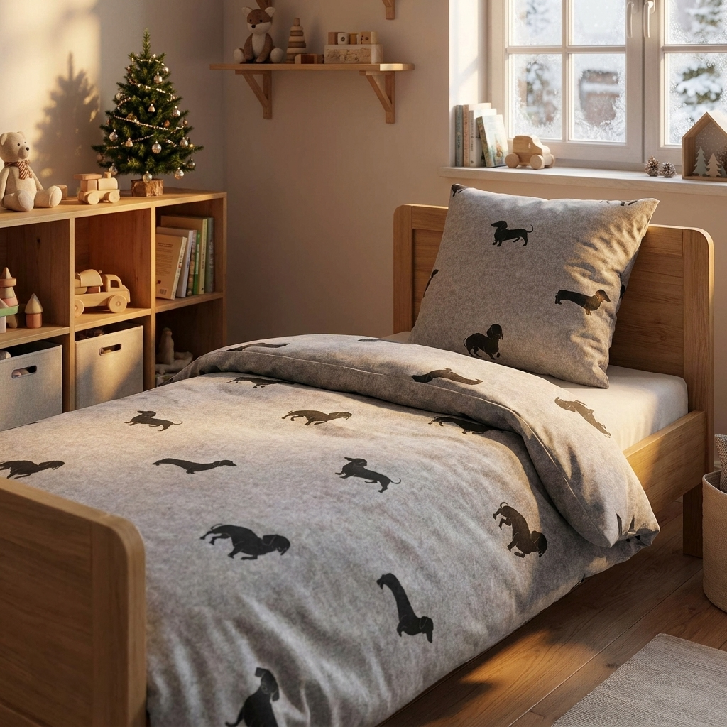 Biberna Melange-Flanellbettwäsche 0847265 | 017 Sturmgrau