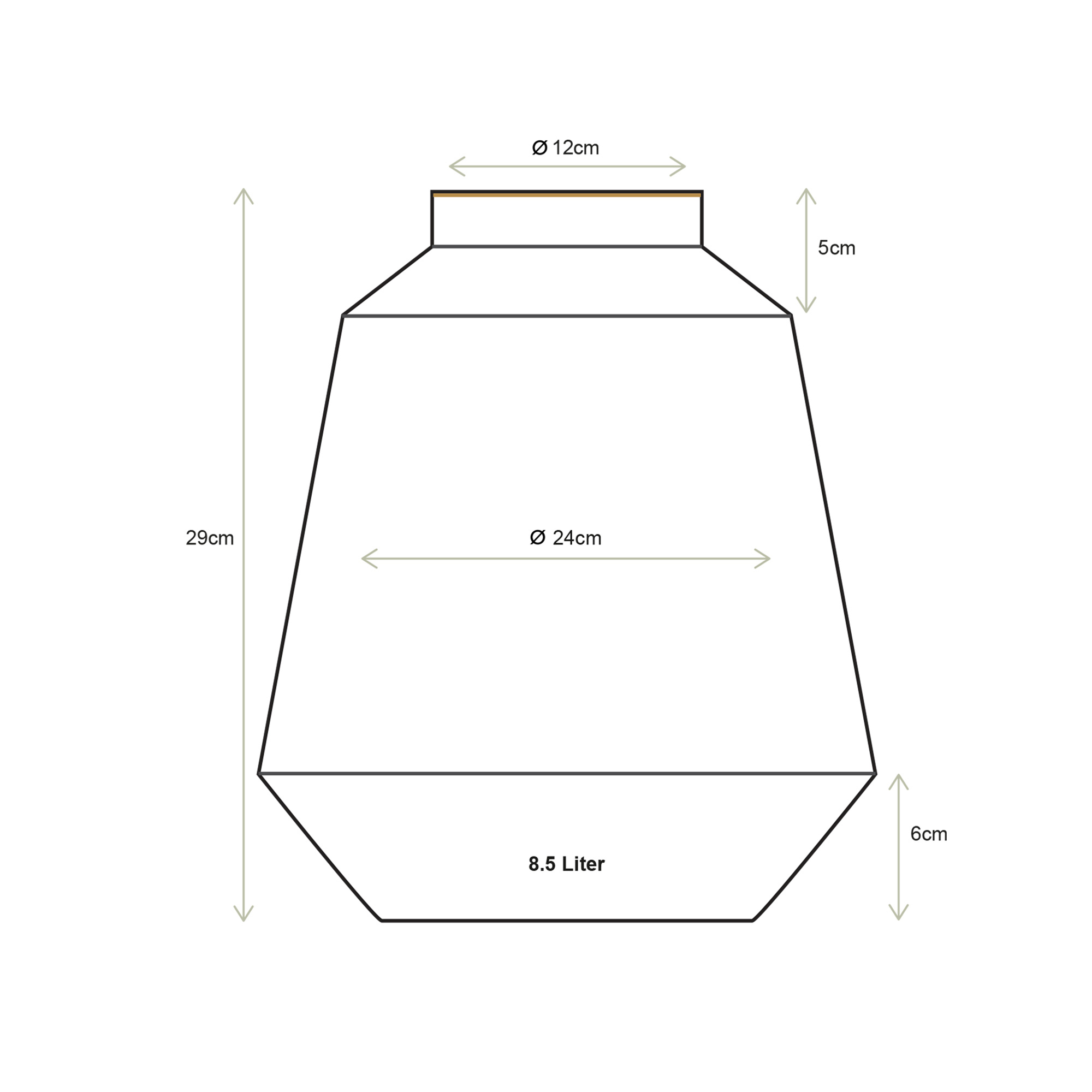 Pip Studio Vase Metall Home Accessories | dunkelrot