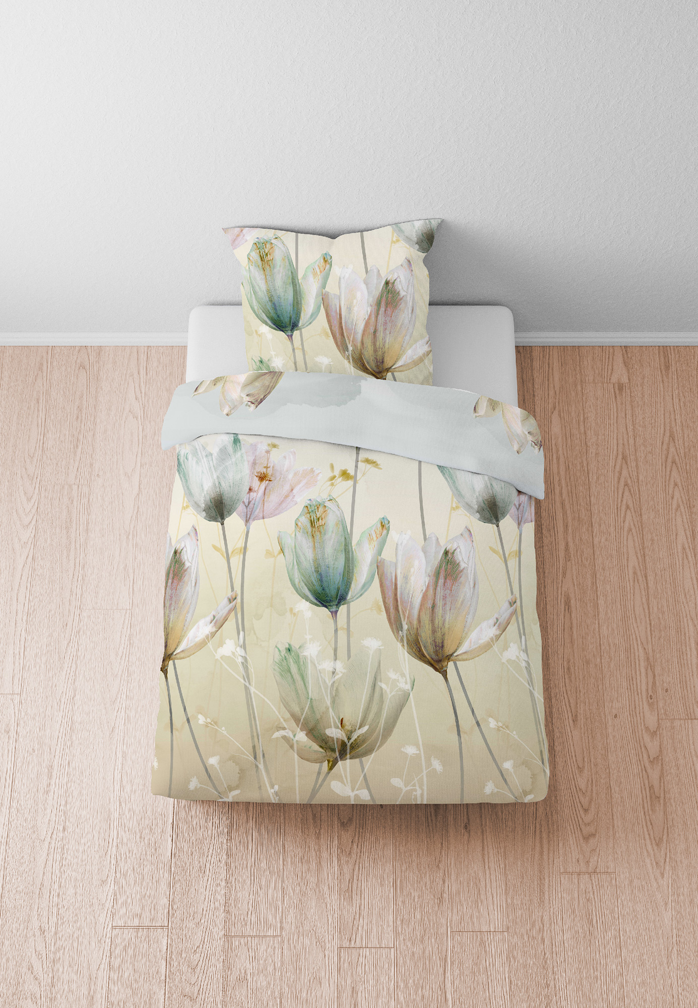 Biberna Satin-Bettwäsche 0614508 | 569 Perlmutt