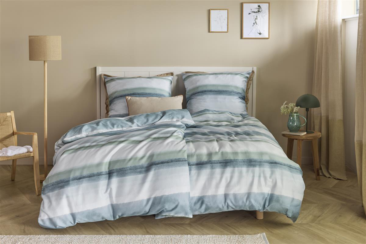 Beddinghouse Satin-Bettwäsche Emelia | Blau