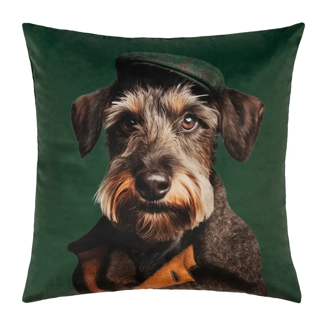 Pad Kissenhülle Ruby | dark green