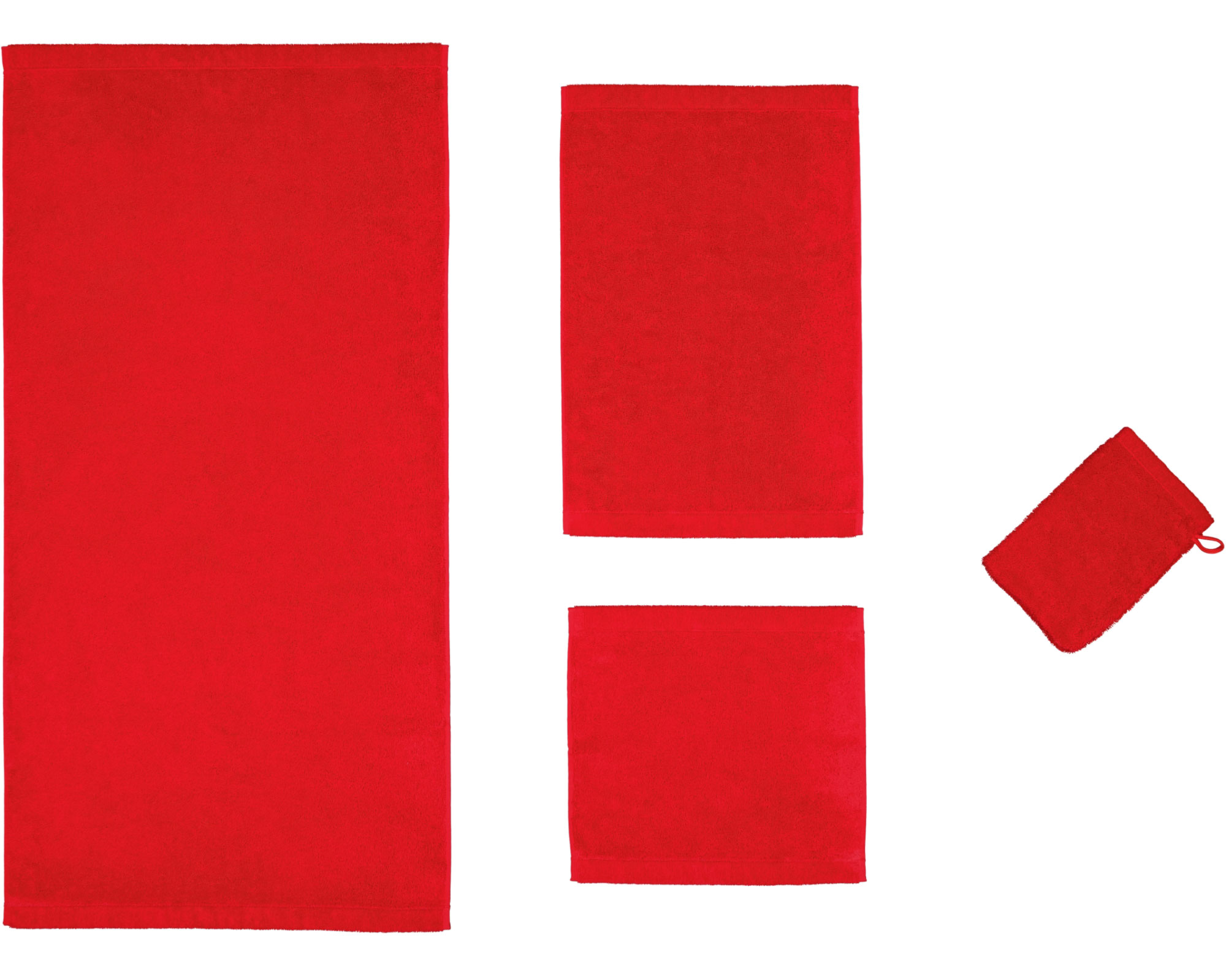 Cawö Handtuch Lifestyle 7007 | 203 Rot