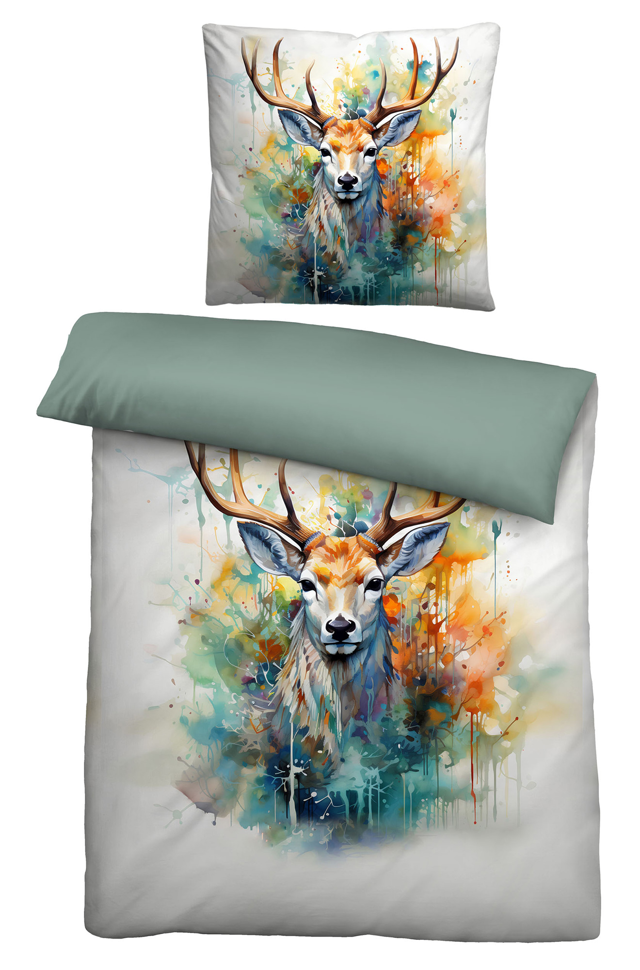 Biberna Linon-Bettwäsche 0046737 | 555 Natur