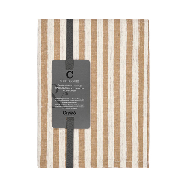 Cawö Geschirrtuch Linen Classics 537 | 33 natur