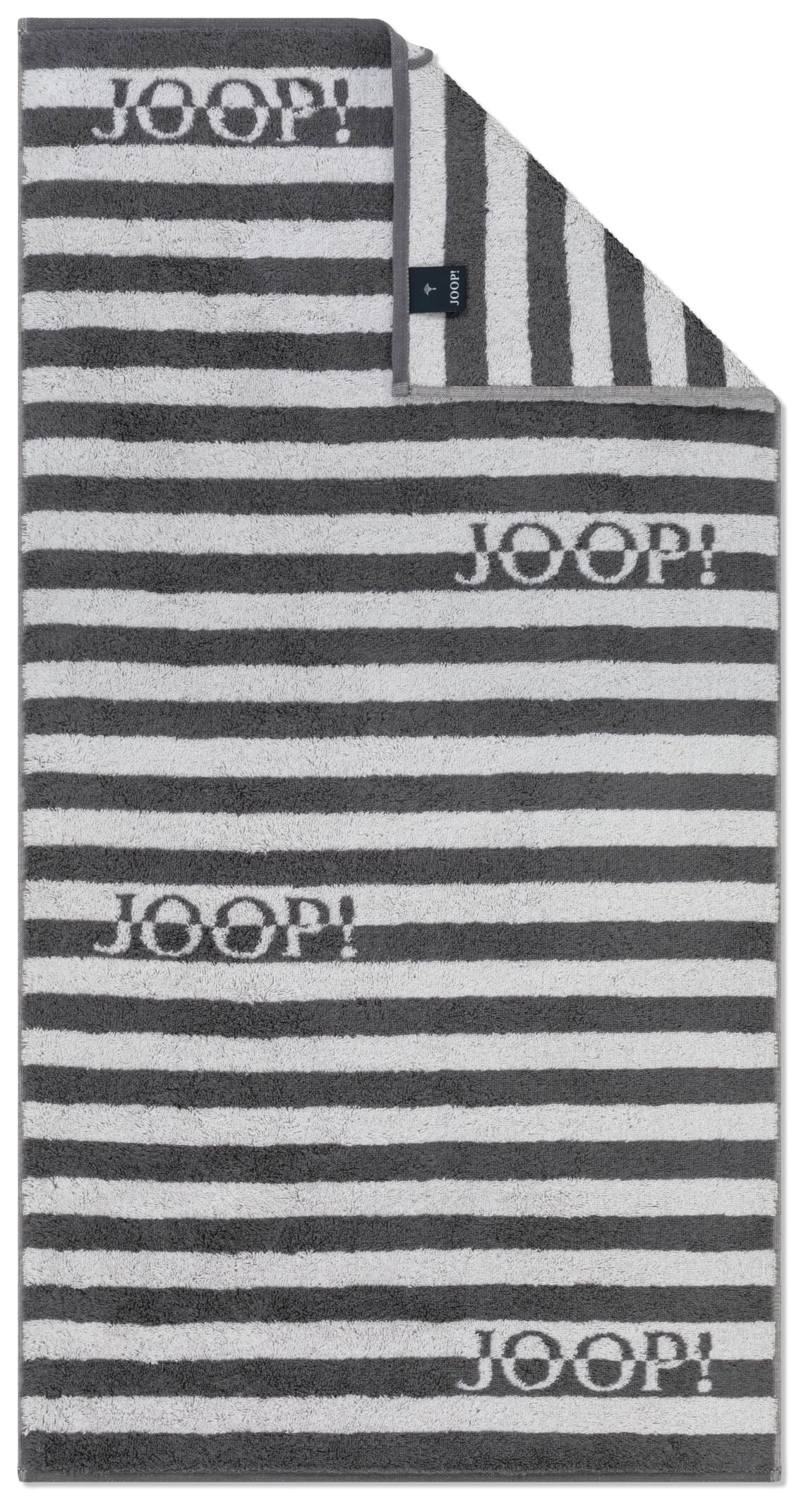 JOOP! Duschtuch Split Stripes 1713 | 77 Stein