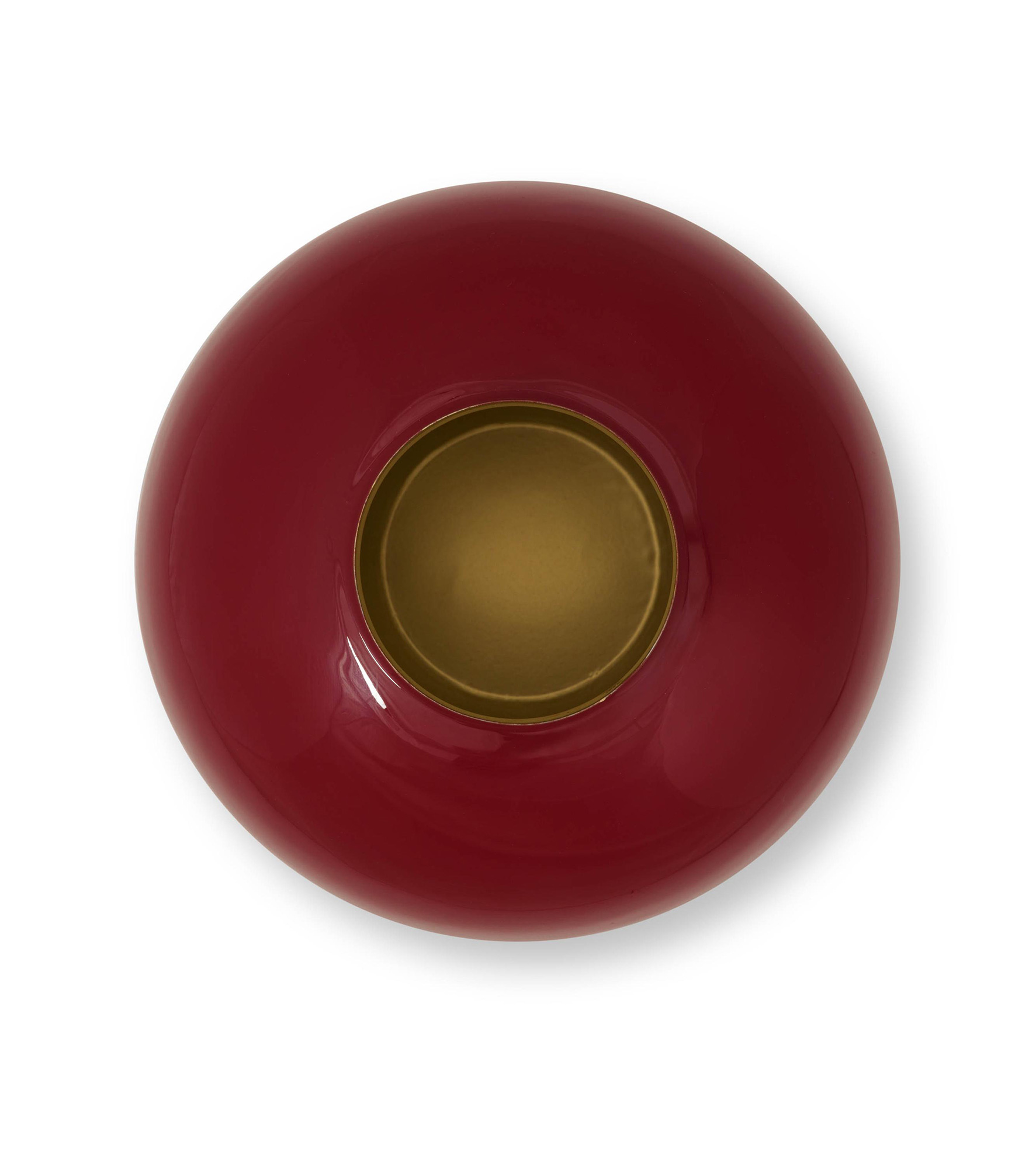 Pip Studio Vase  | Dunkelrot