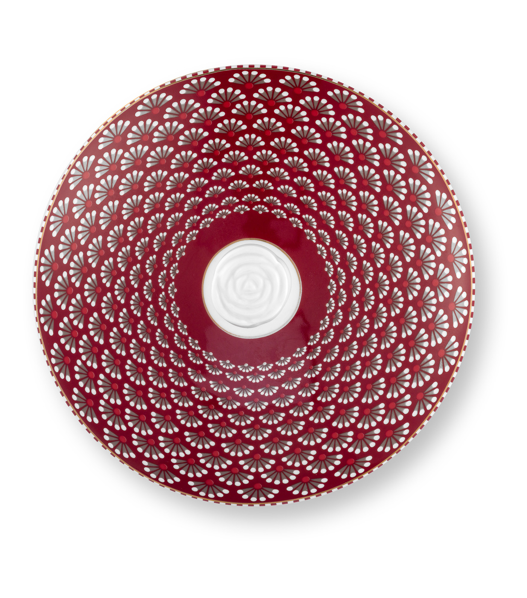 Pip Studio Vorratsdose Blooming Tales | Dark Red
