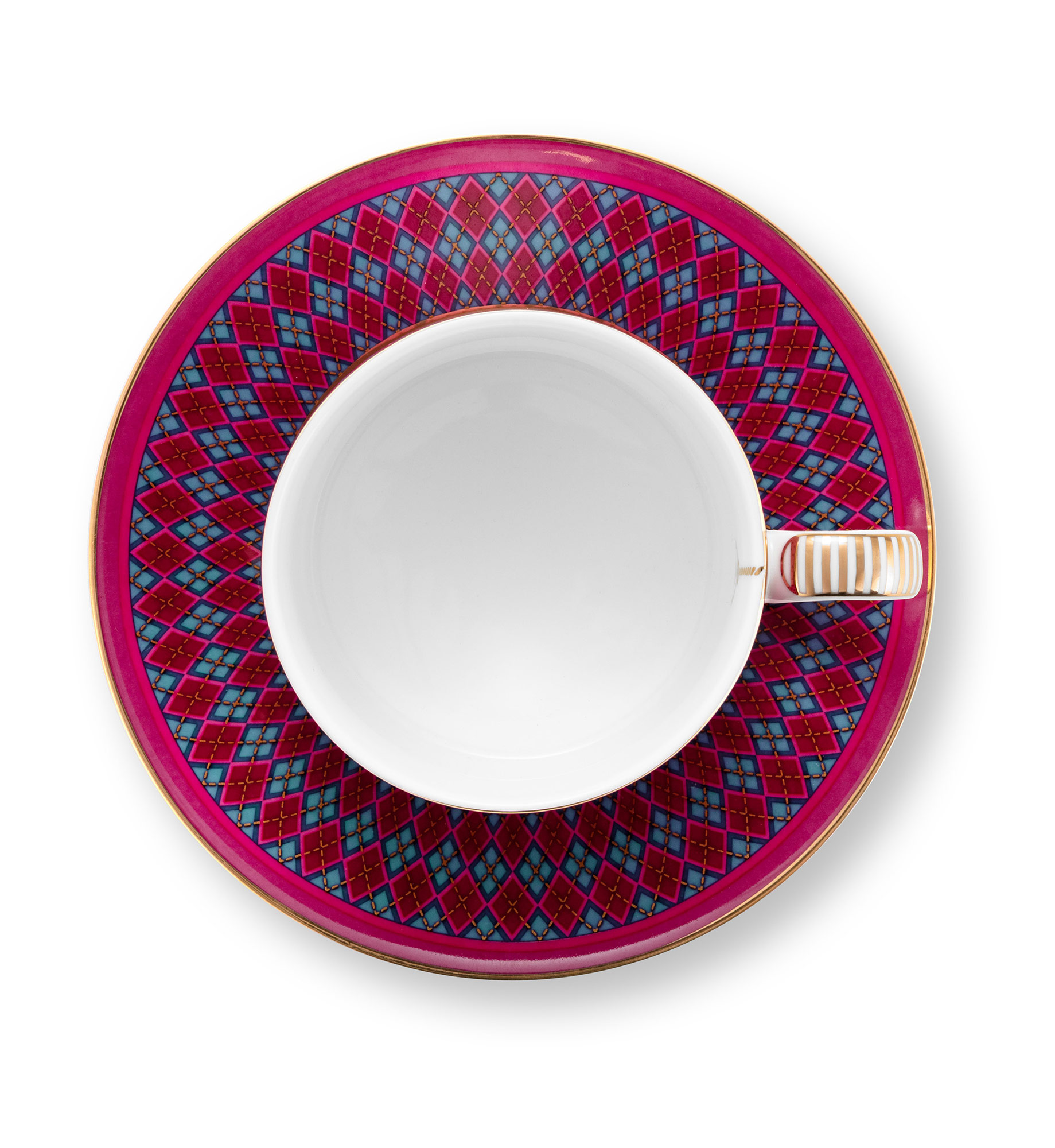Pip Studio 2er Set Tassen & Untertassen Deerest Darling | Pi