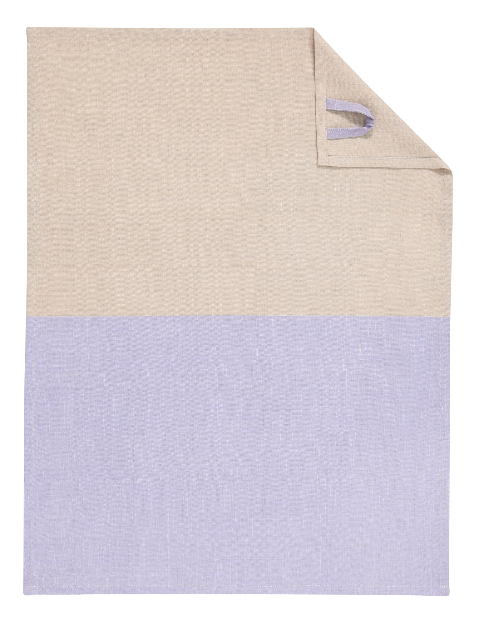 Cawö Geschirrtuch Duo Cuisine 535 | 83 lavendel/leinen