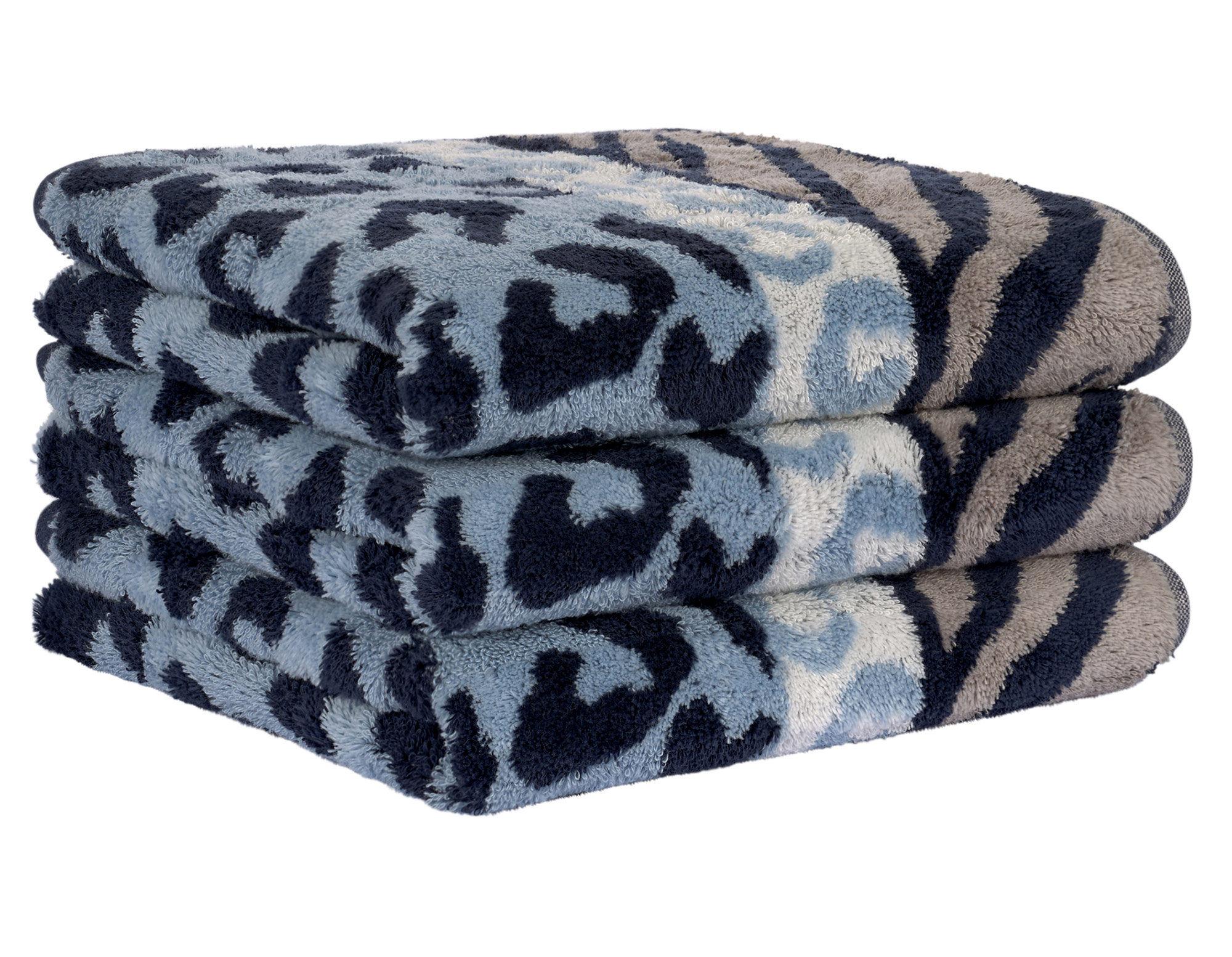 Cawö Handtuch Noblesse Animal 1090 | 11 sky