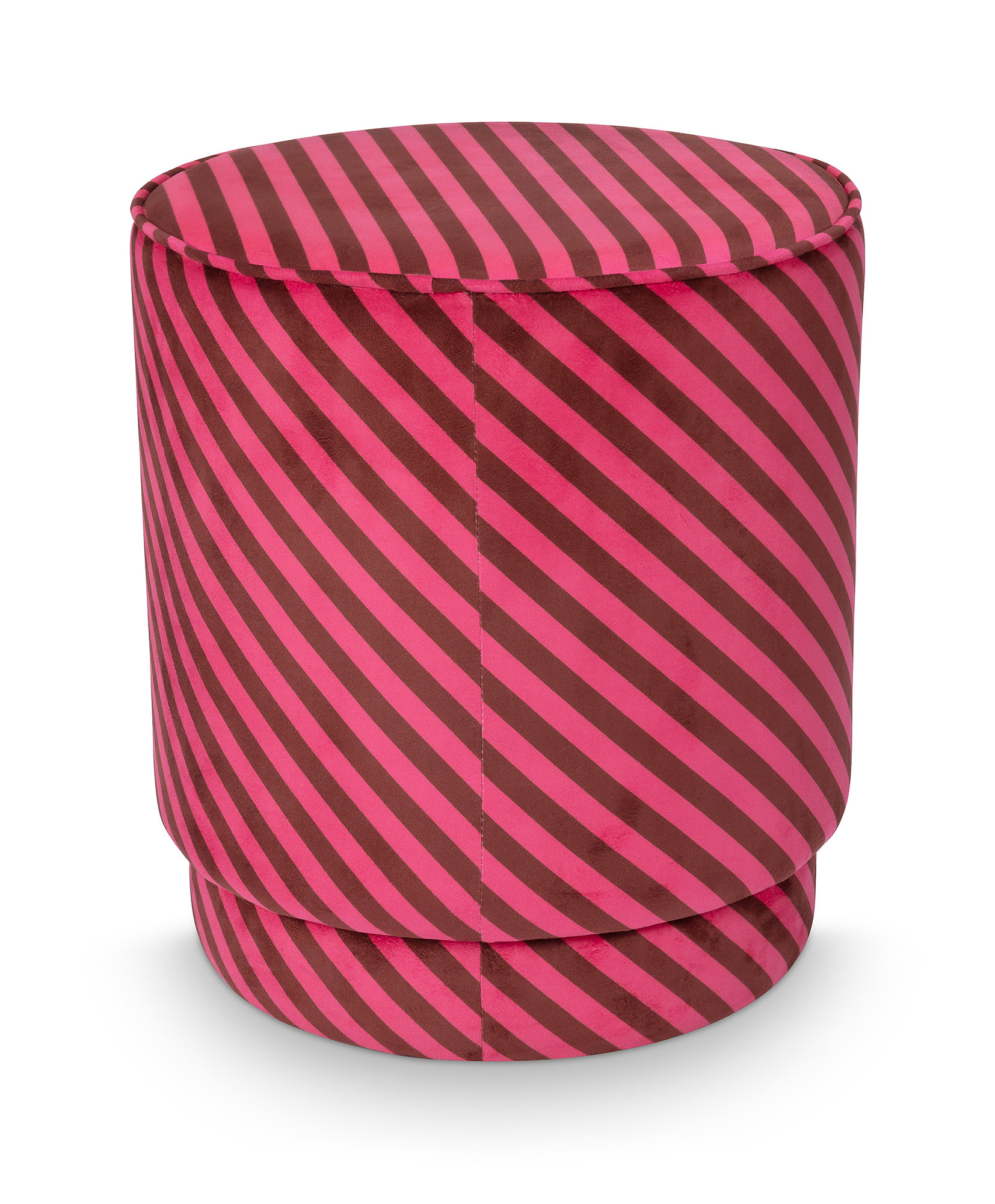 Pip Studio Pouf Sitzpouf Block Stripe | pink