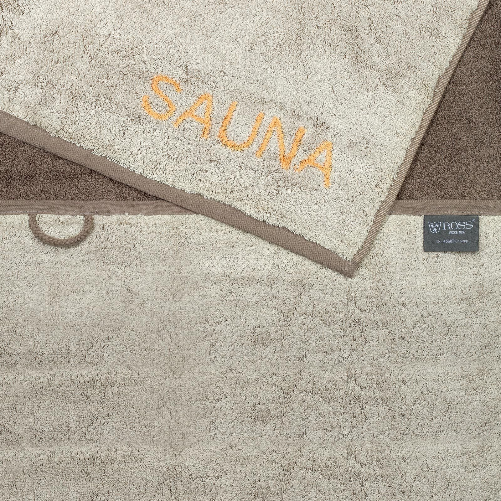 Ross Saunatuch  7134 | 06 Mokka/Orange