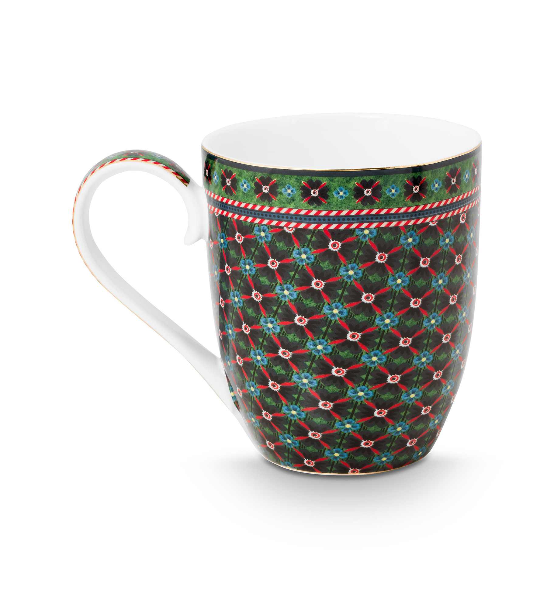 Pip Studio Tasse gross Berry Blues | grün