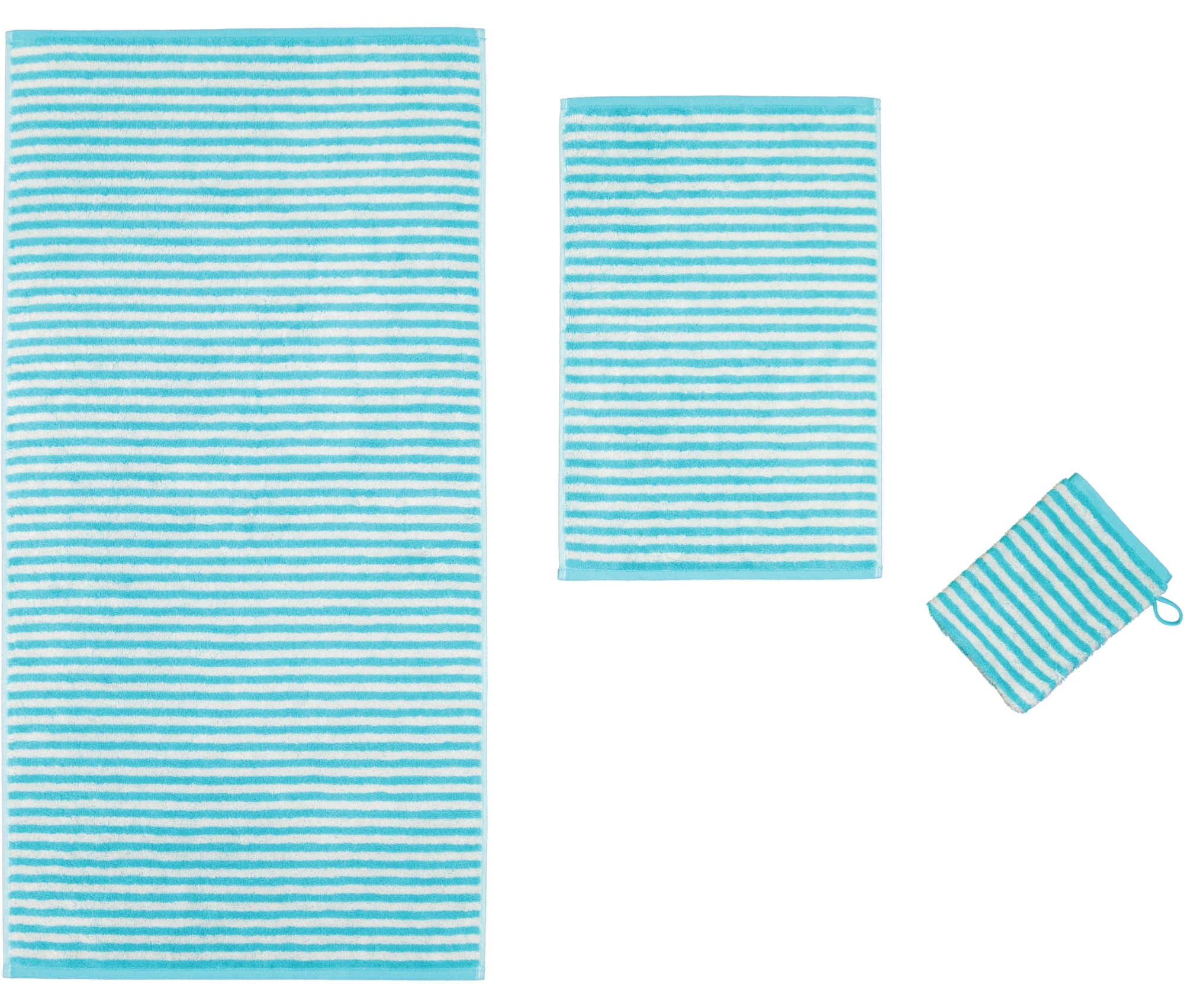 Cawö Handtuch Campus 955 | 41 türkis