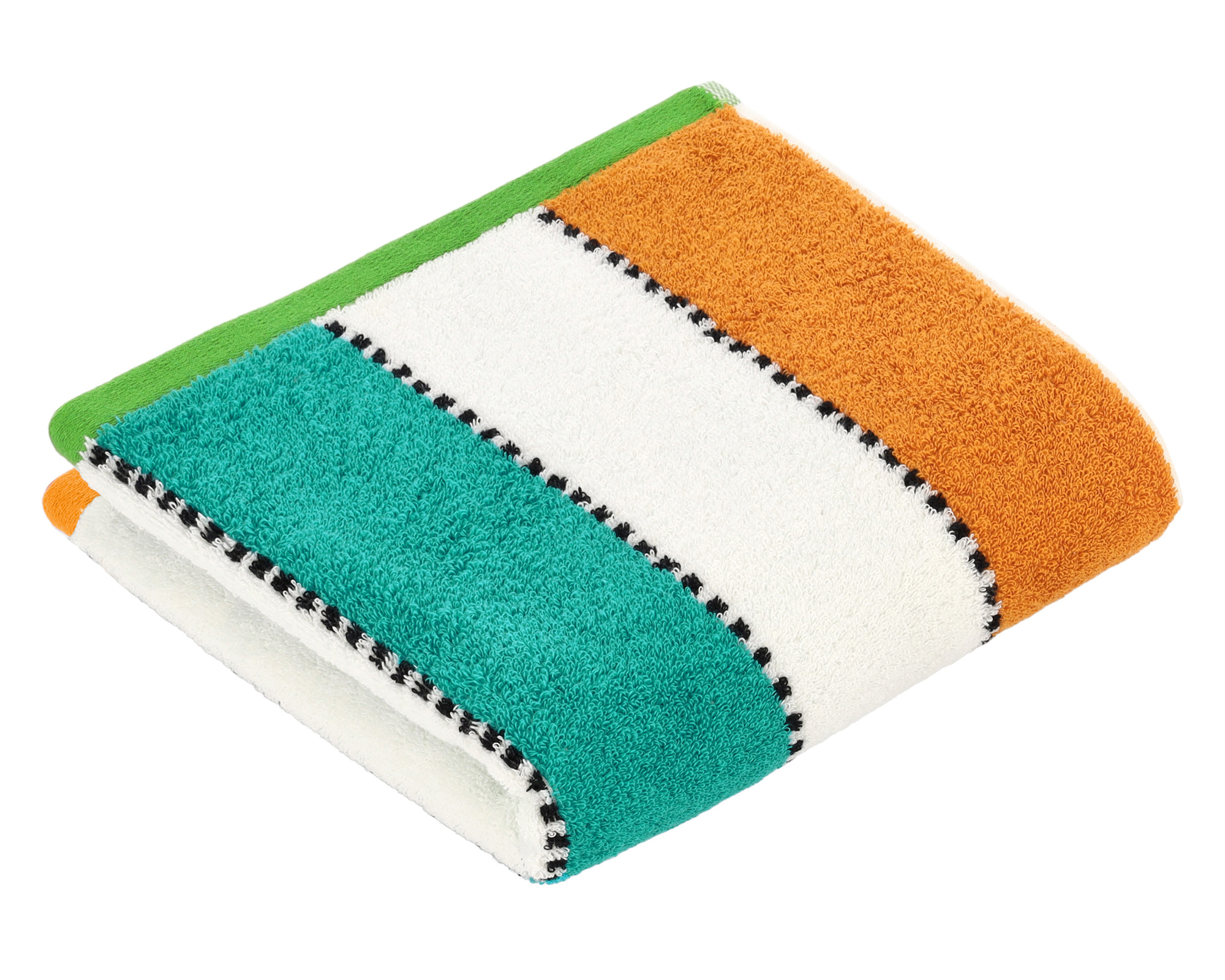 Vossen Gästetuch Colour Clash  | 0001 grapefruit