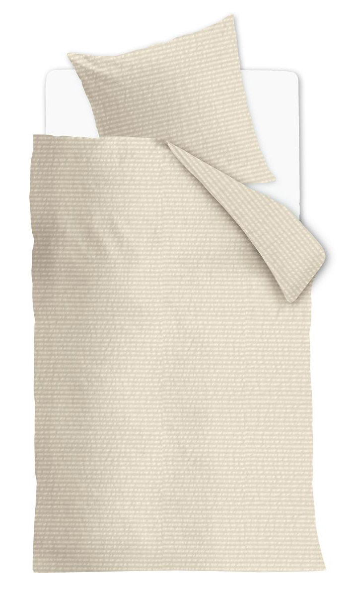 Beddinghouse Seersucker-Bettwäsche Summer | Sand