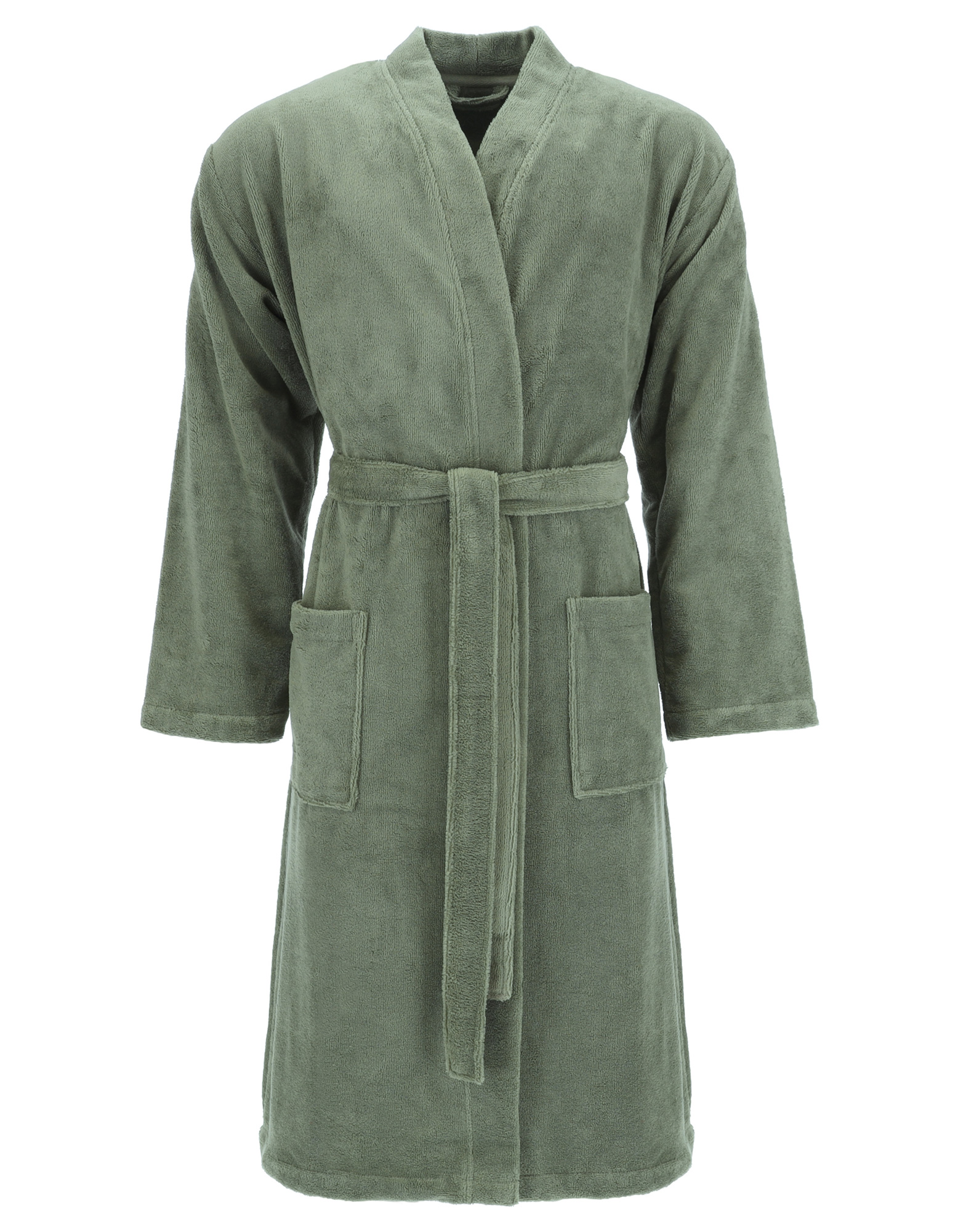 Vossen Herren Bademantel Cosmo | 5835 detox green