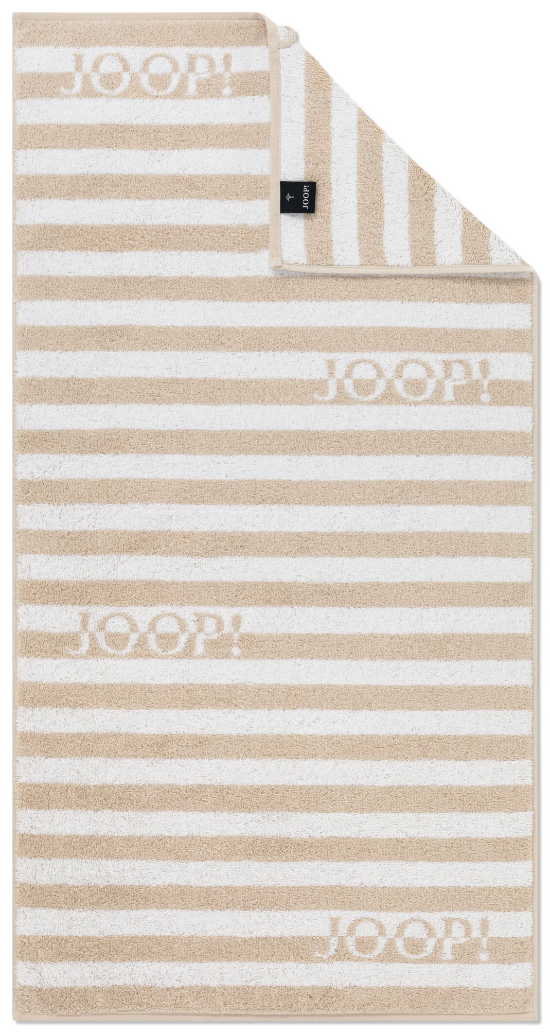 JOOP! Duschtuch Split Stripes 1713 | 36 Natur