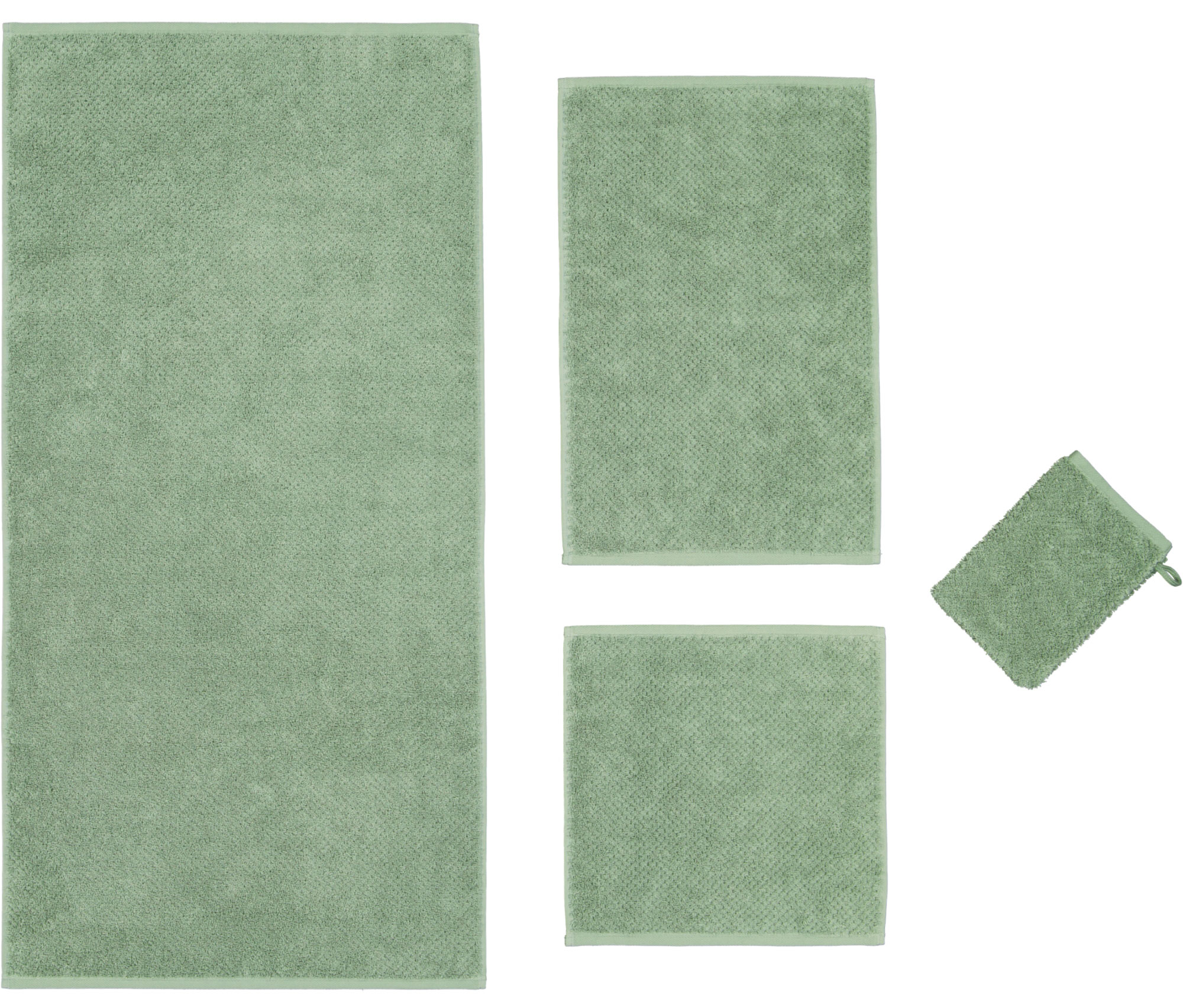 Cawö Handtuch  Pure 6500 | 443 Salbei