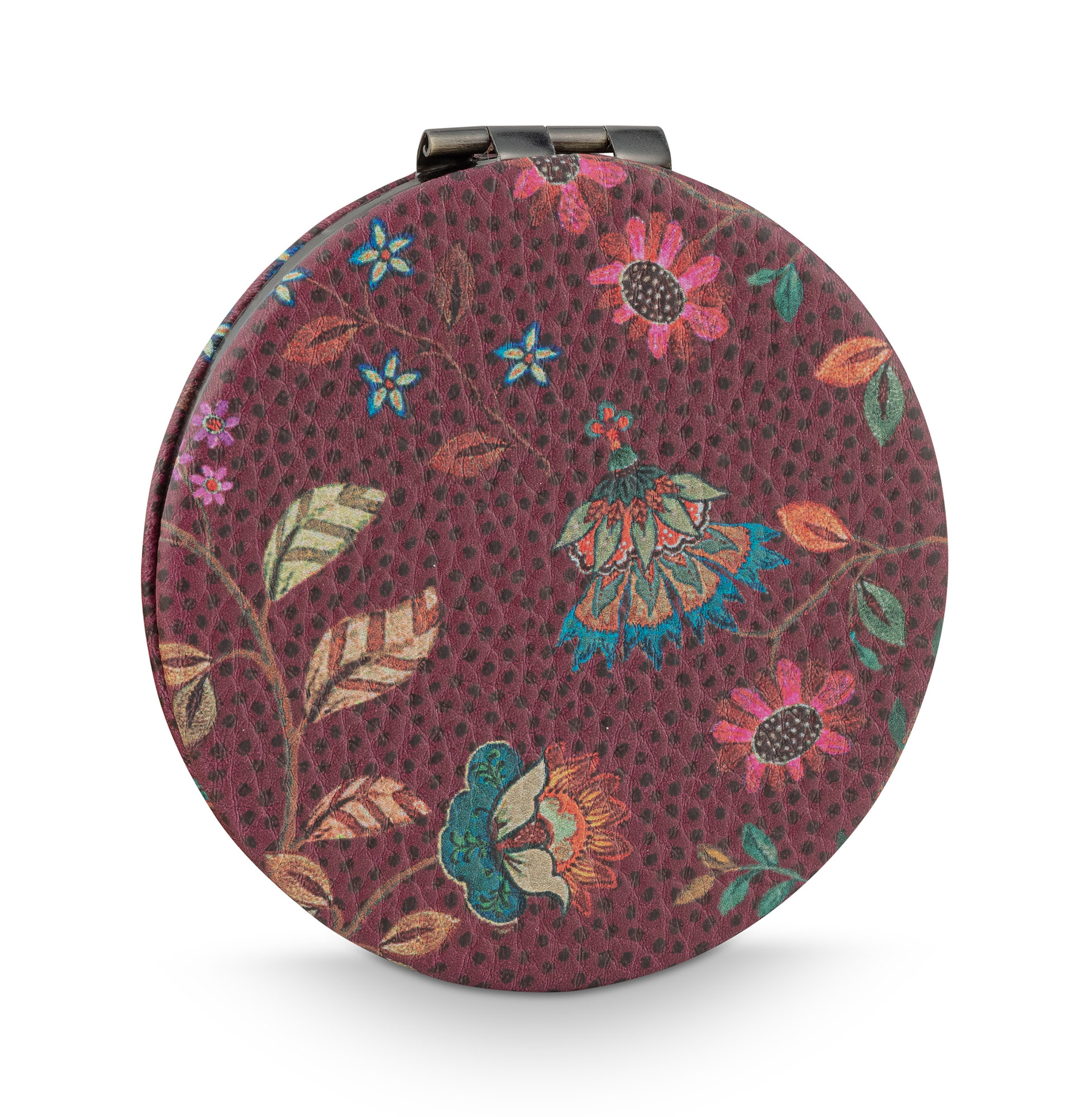 Pip Studio Taschenspiegel Flora Bangelore | dark pink