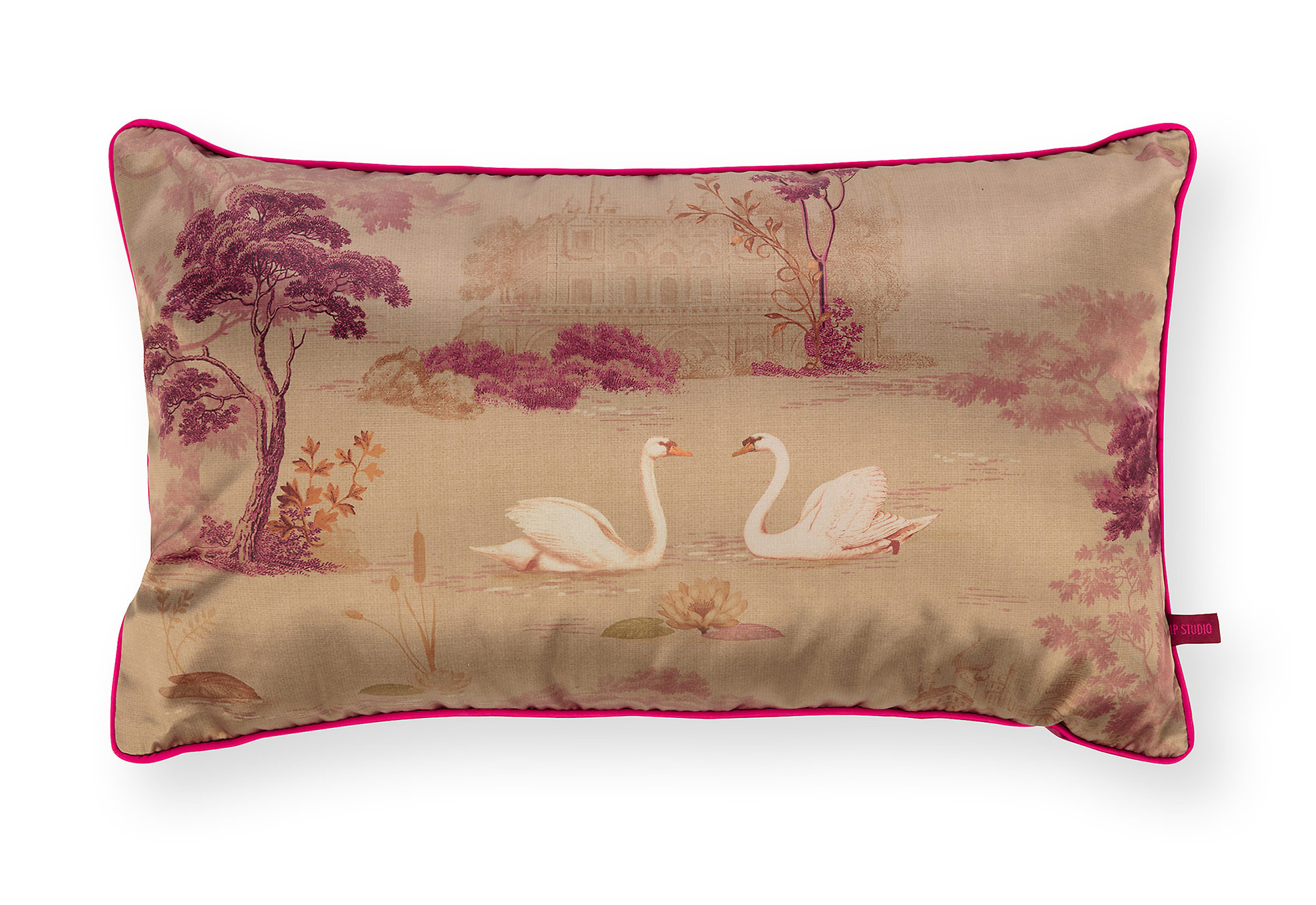 Pip Studio Zierkissen Darjeeling Days | pink