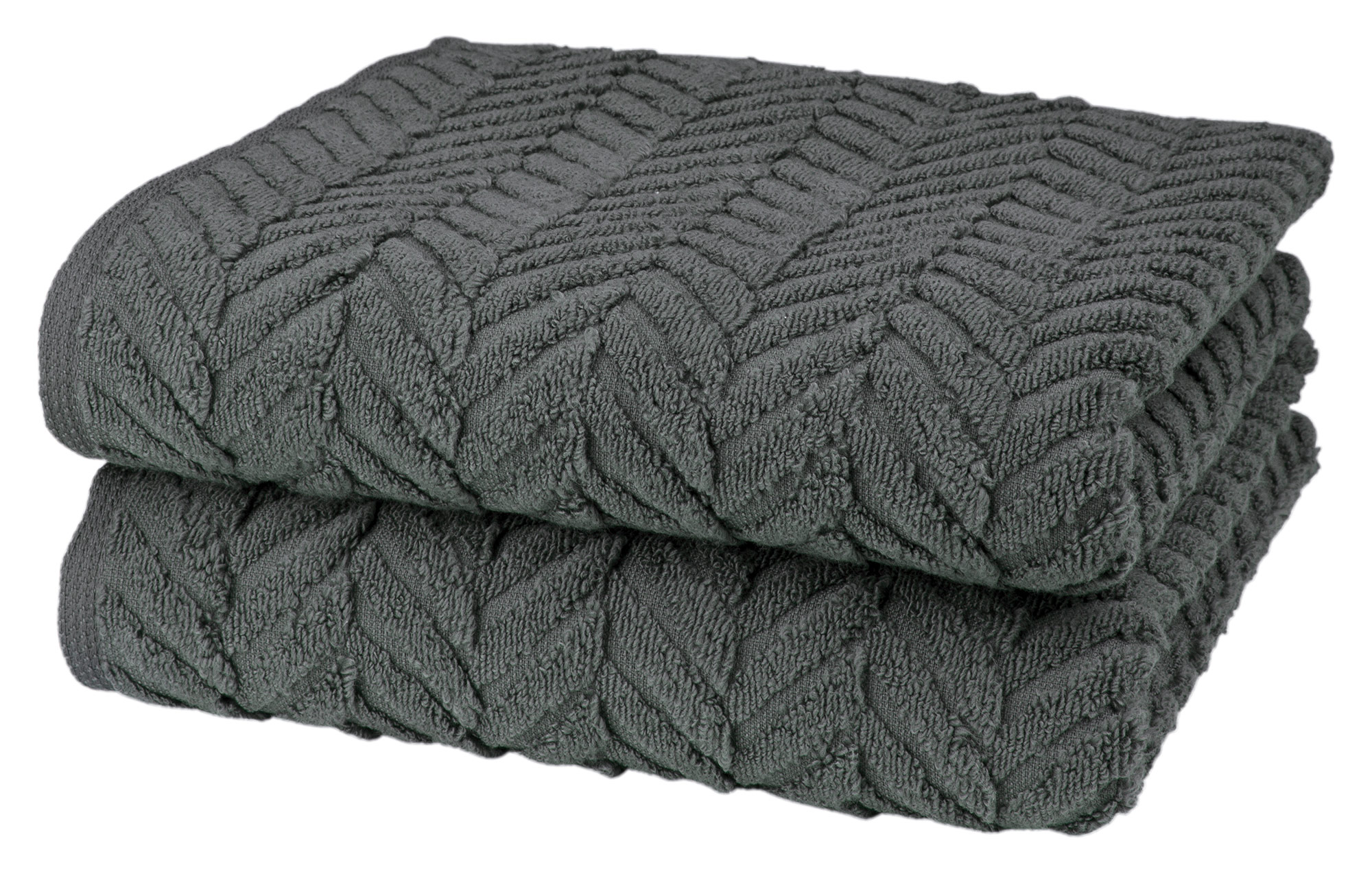 Ross Handtuch Sensual Skin Zopf 9001 | 86 Anthrazit